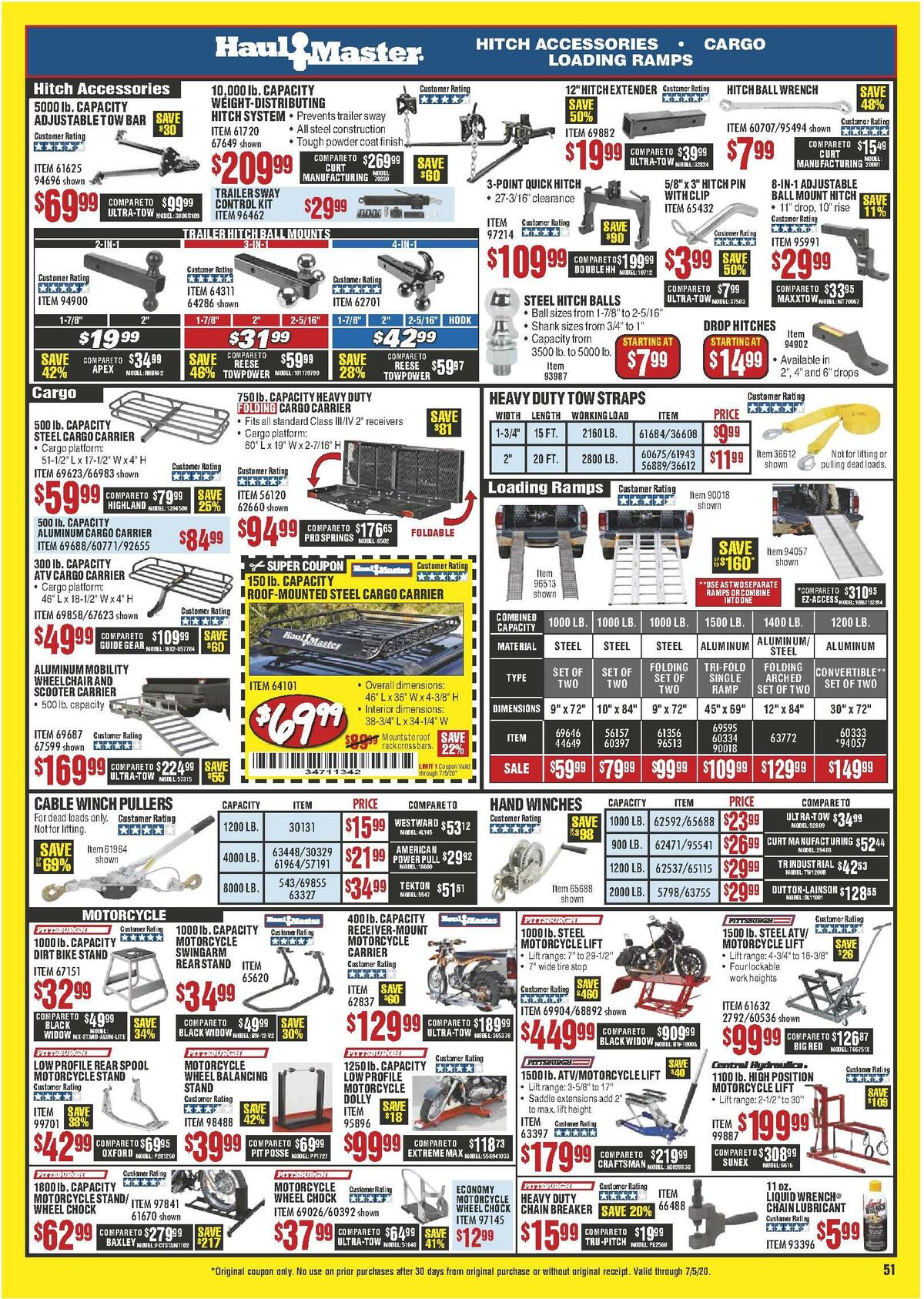 Harbor Freight Tools Weekly Ad from June 1