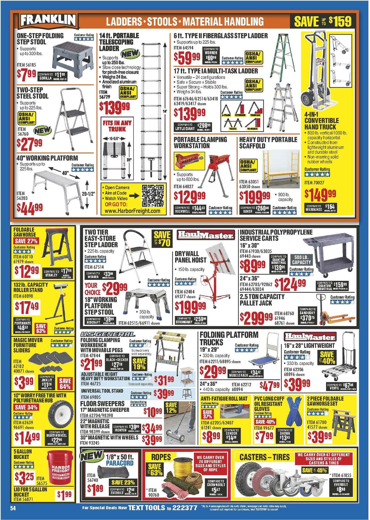 Harbor Freight Tools Weekly Ad from June 1