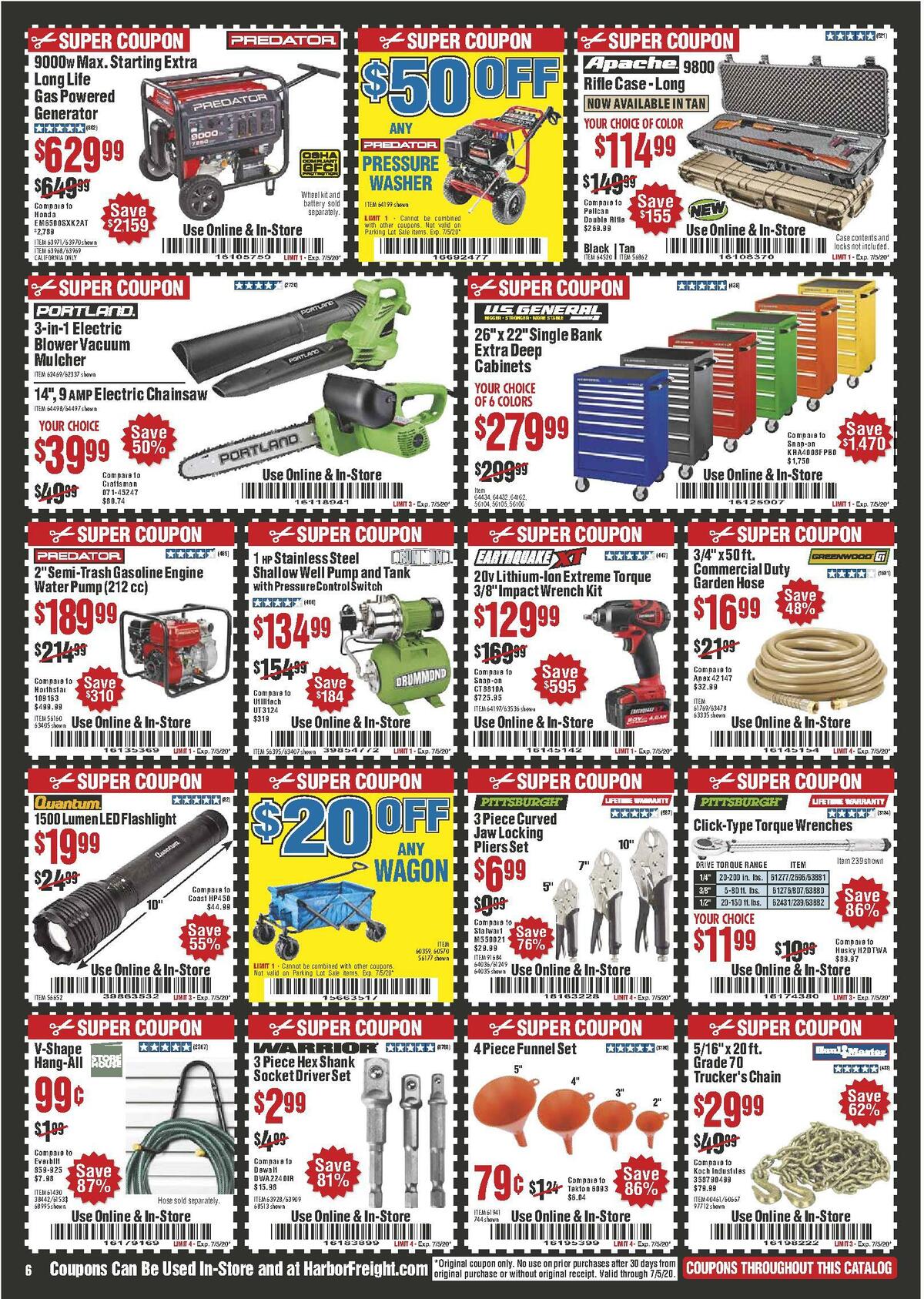 Harbor Freight Tools Weekly Ad from June 1