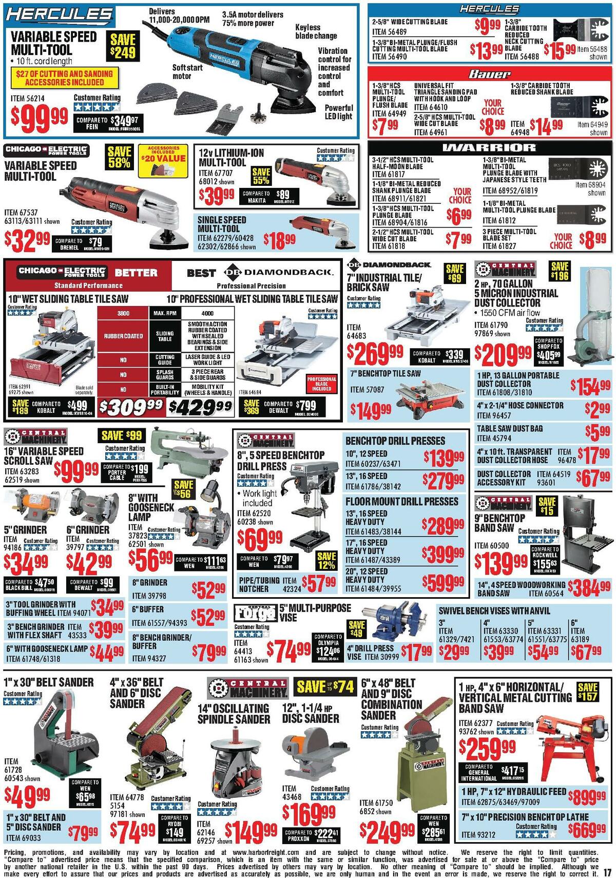 Harbor Freight Tools Weekly Ad from July 1