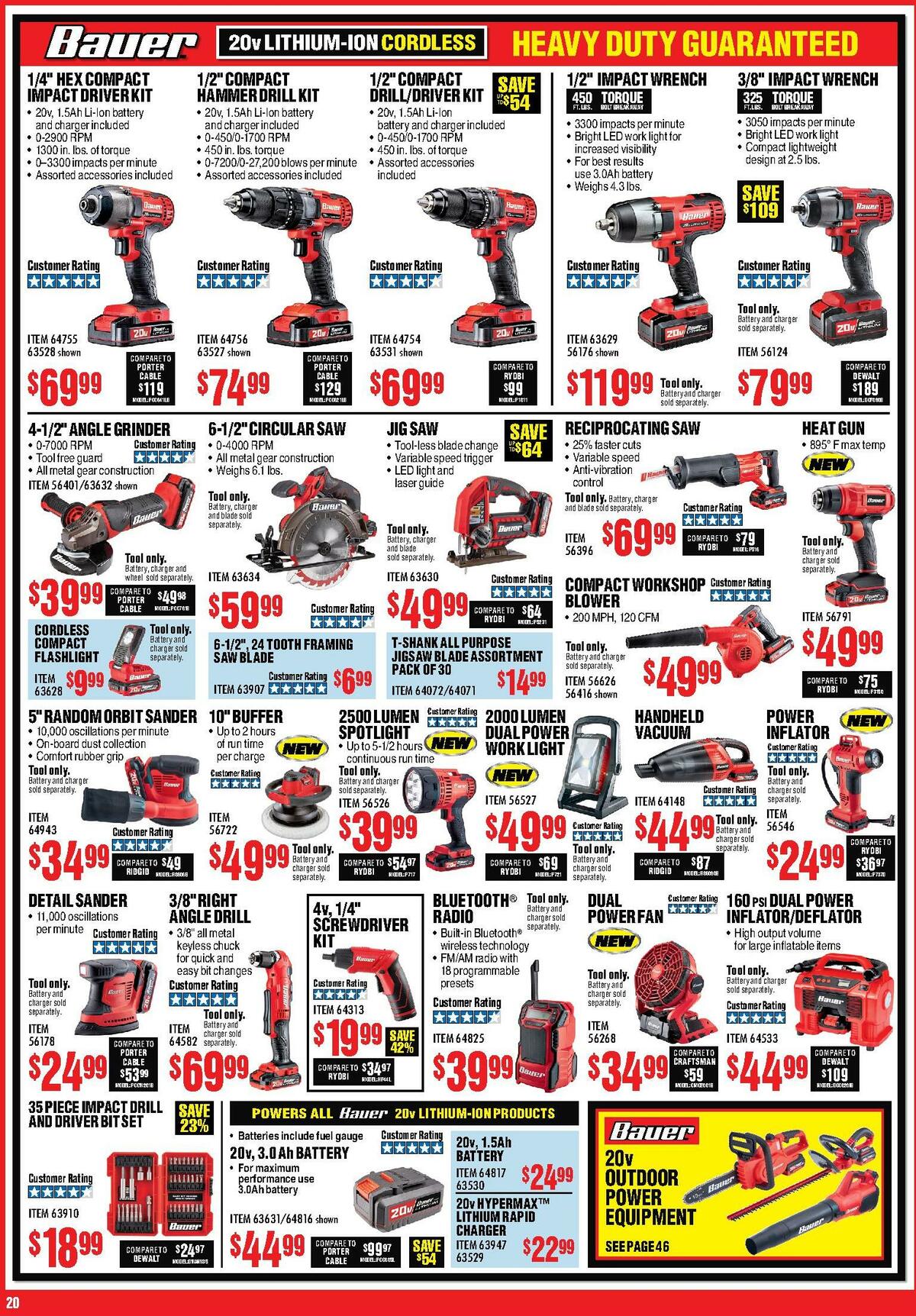 Harbor Freight Tools Weekly Ad from July 16