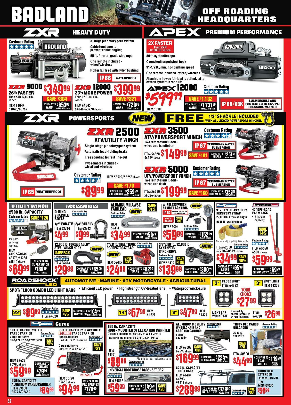 Harbor Freight Tools Weekly Ad from July 16