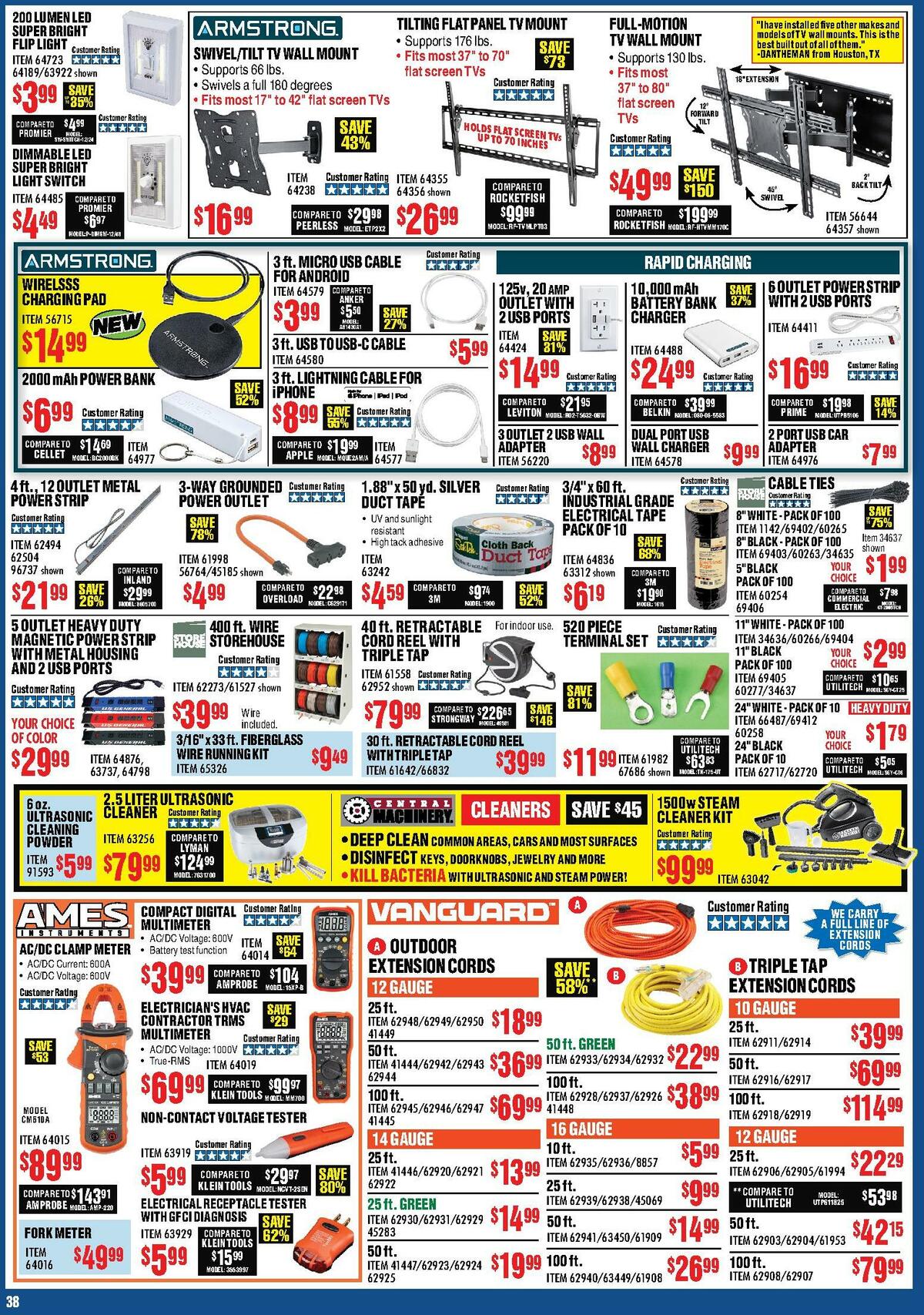 Harbor Freight Tools Weekly Ad from July 16