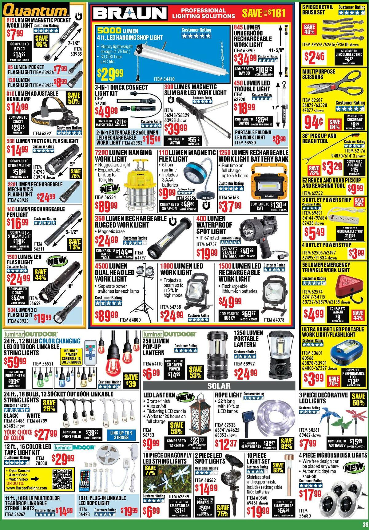 Harbor Freight Tools Weekly Ad from July 16