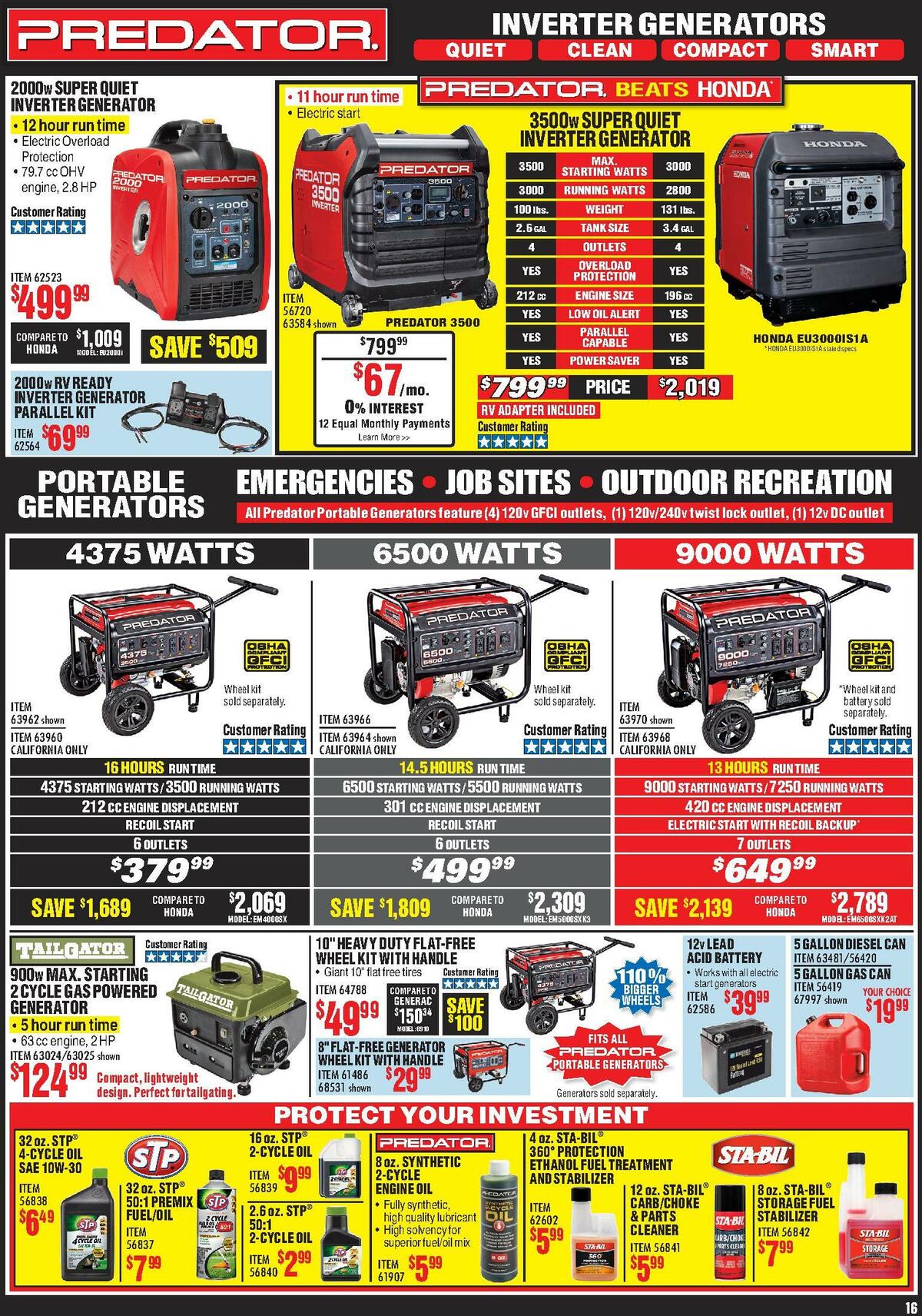 Harbor Freight Tools Weekly Ad from August 1