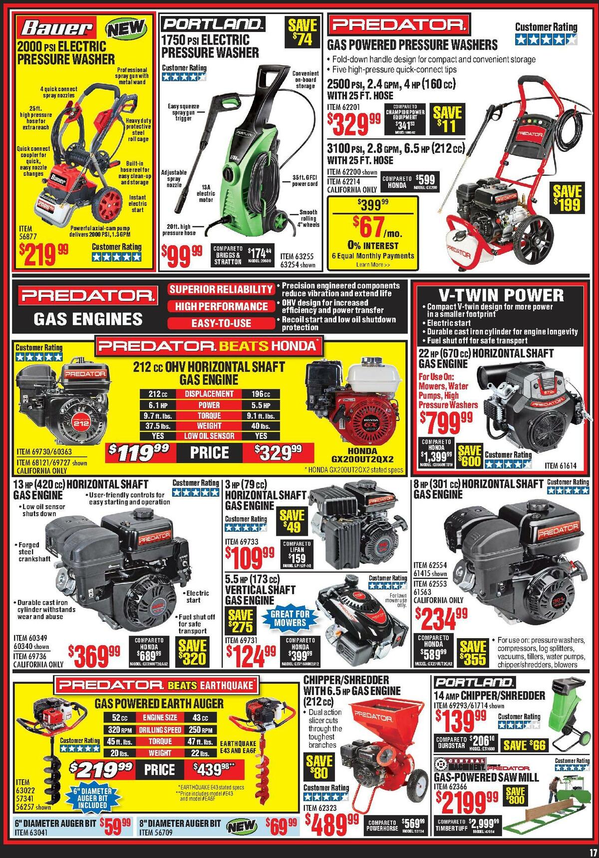 Harbor Freight Tools Weekly Ad from August 1