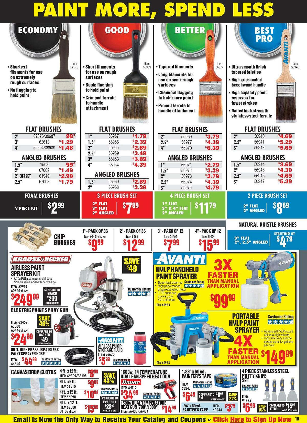 Harbor Freight Tools Weekly Ad from August 1