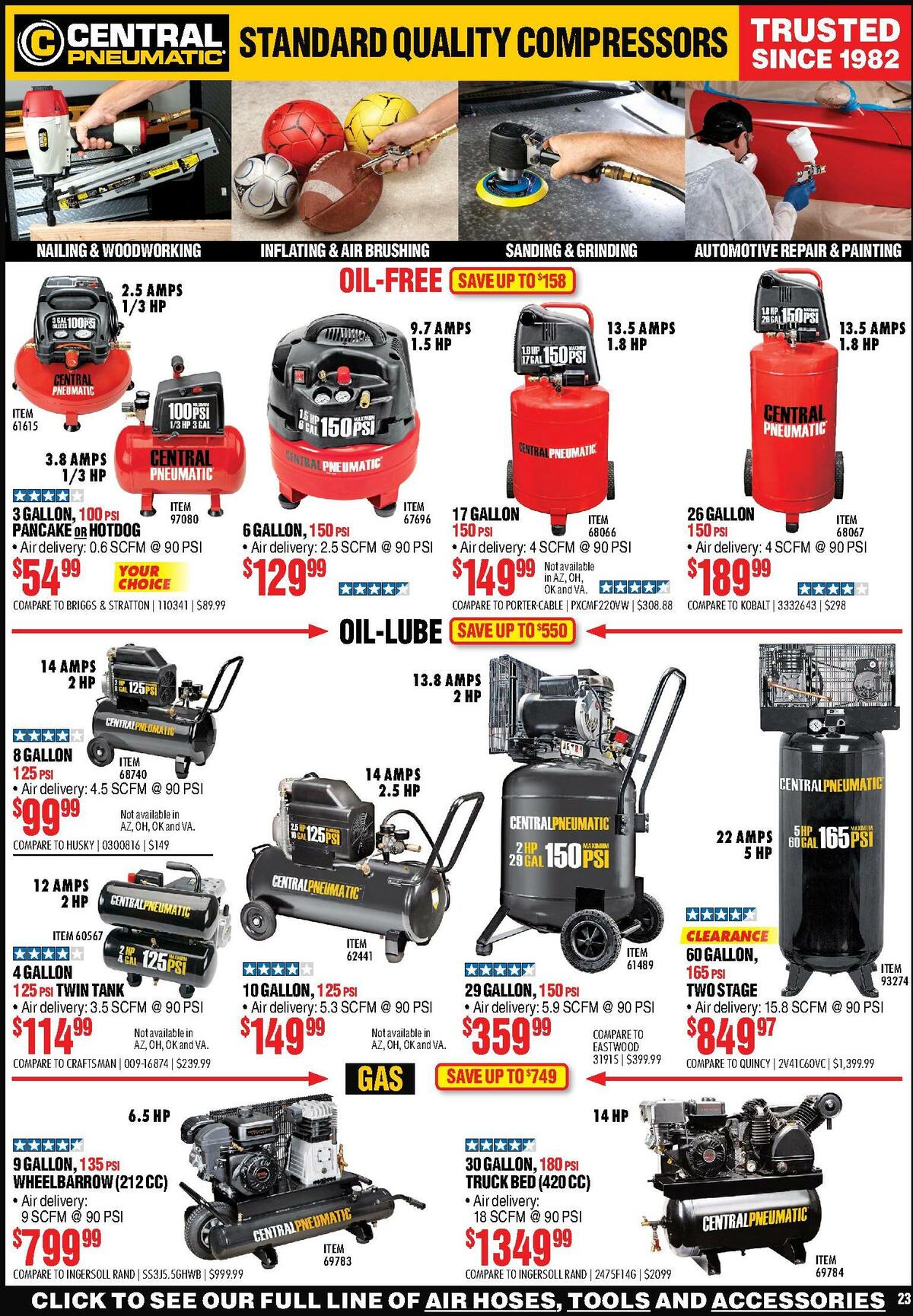 Harbor Freight Tools Weekly Ad from August 1