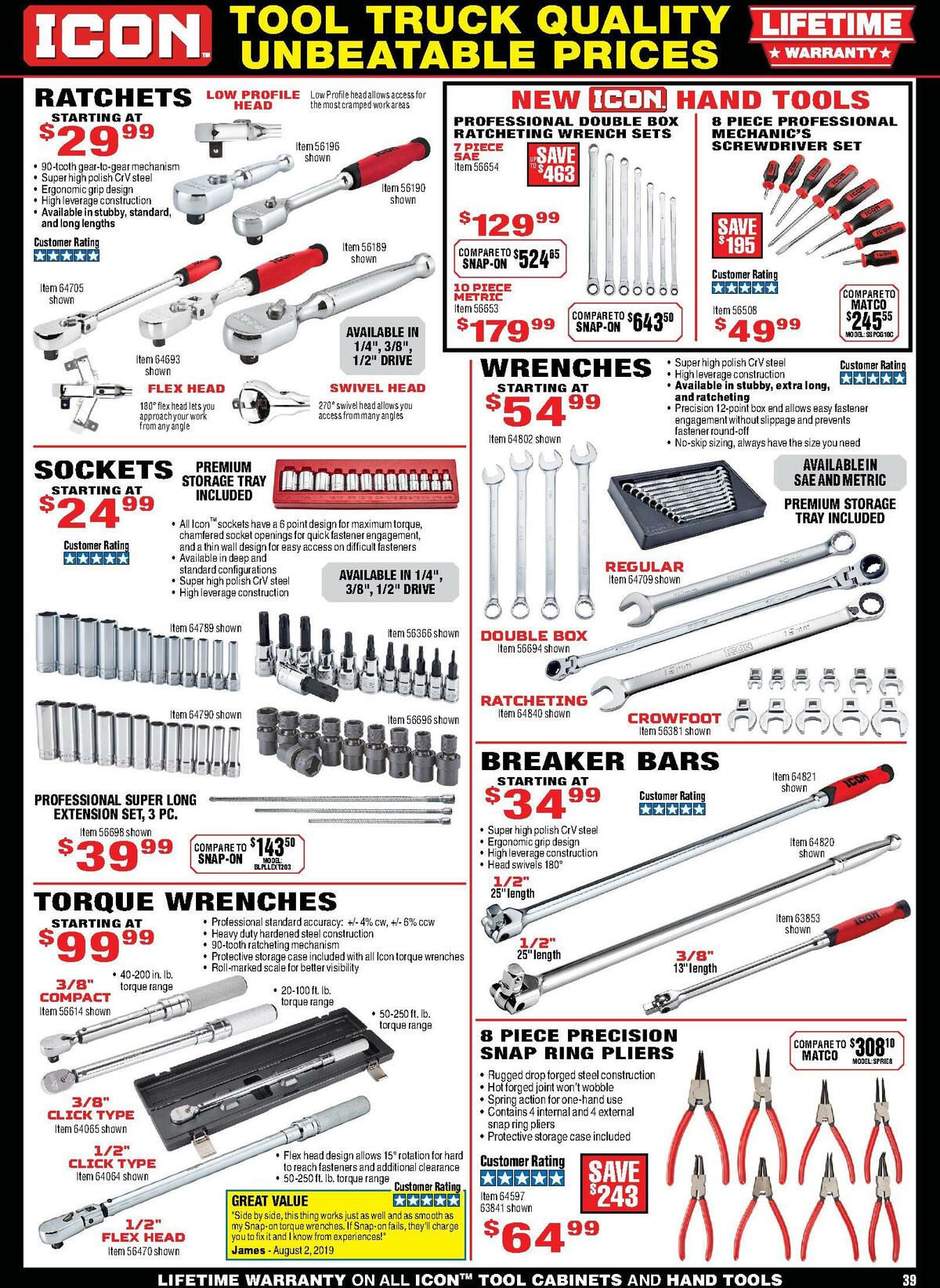 Harbor Freight Tools Weekly Ad from August 1