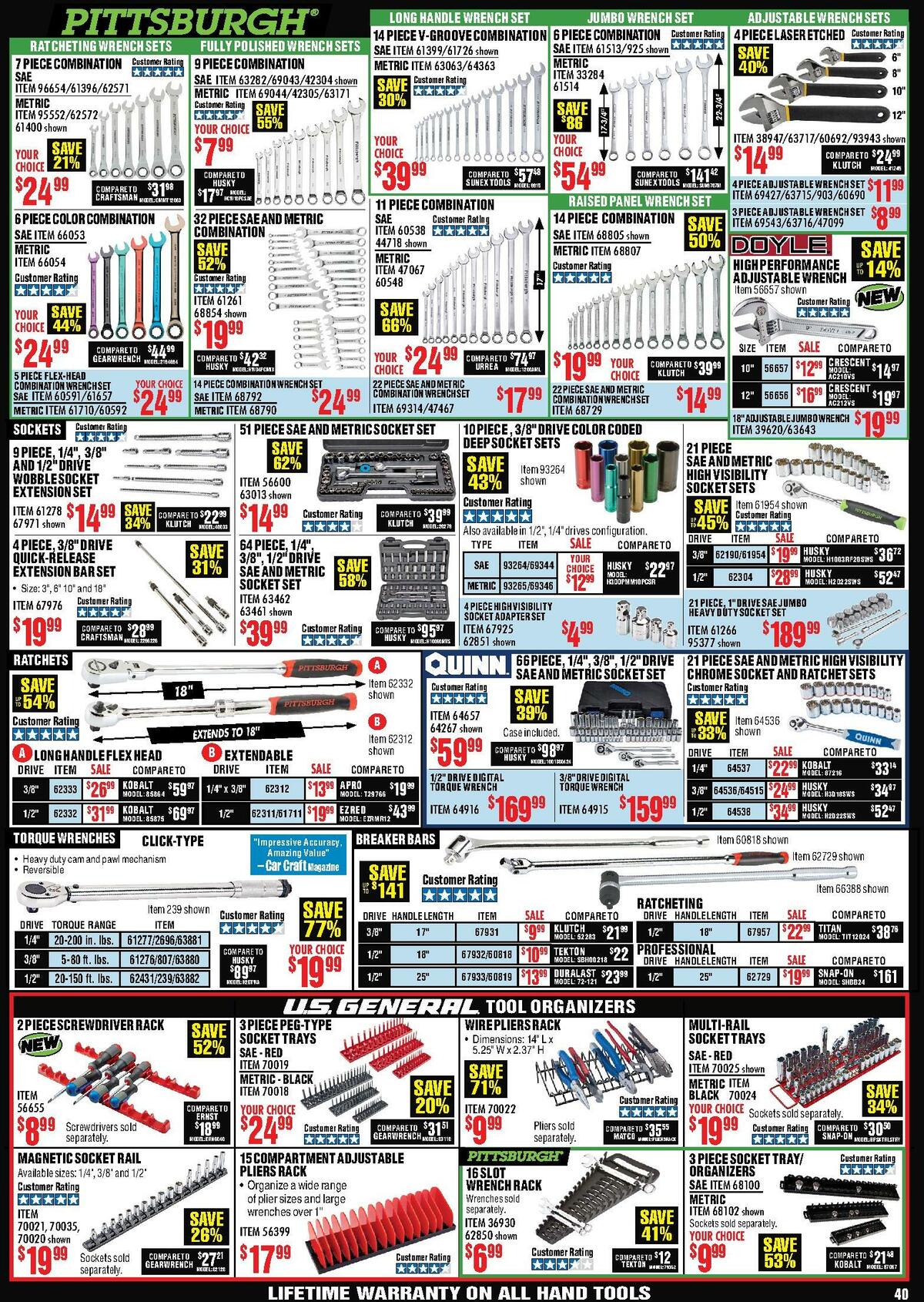 Harbor Freight Tools Weekly Ad from August 1