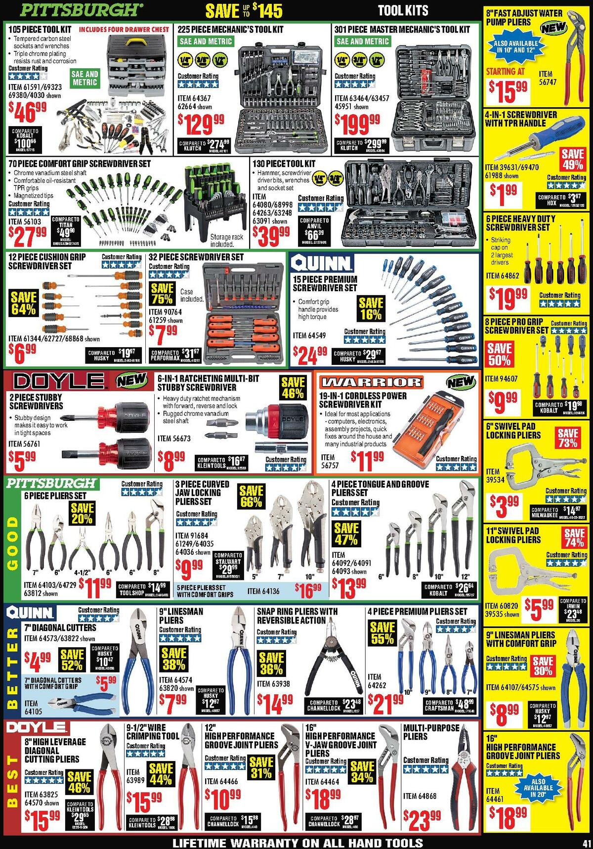 Harbor Freight Tools Weekly Ad from August 1