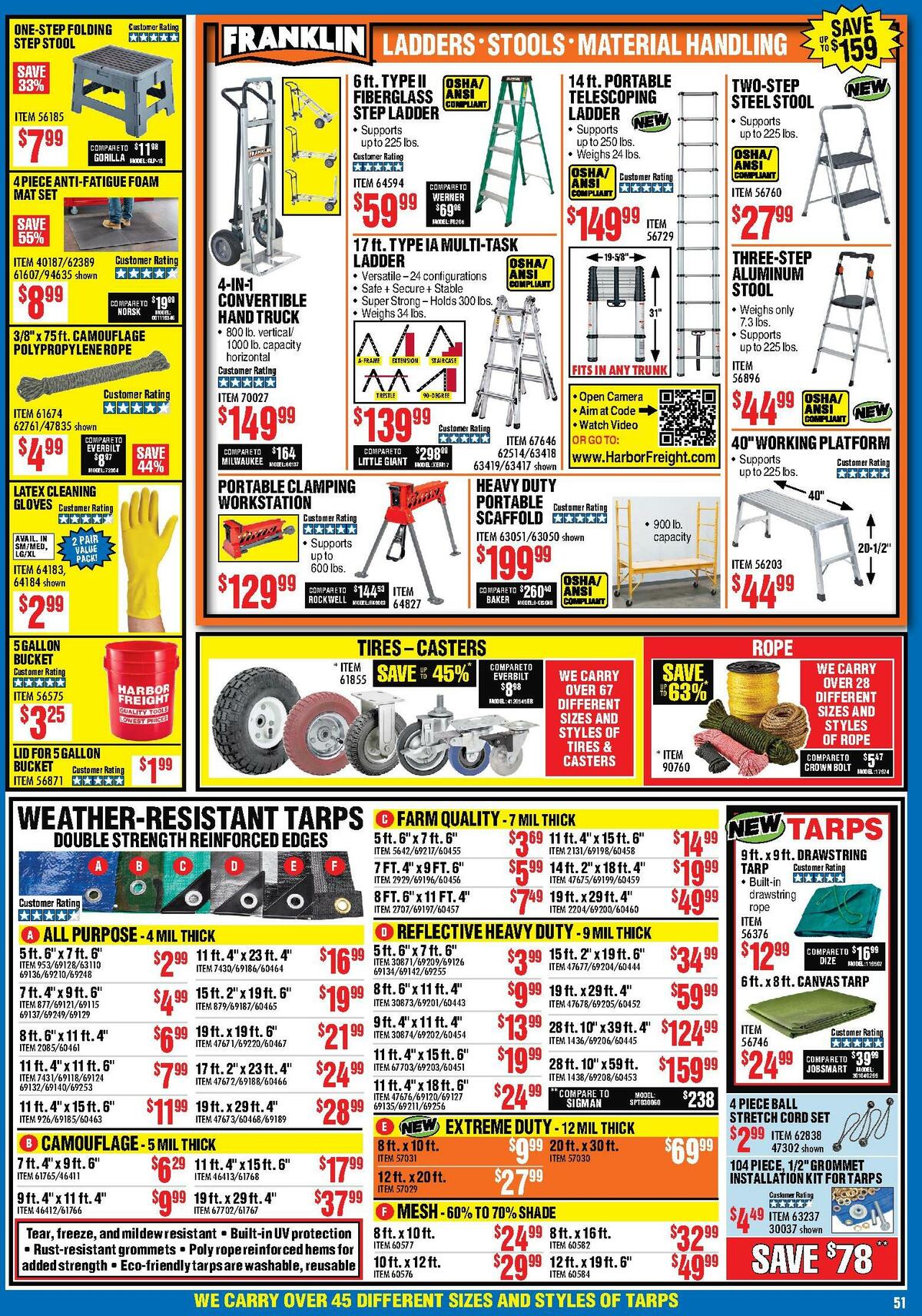 Harbor Freight Tools Weekly Ad from August 1