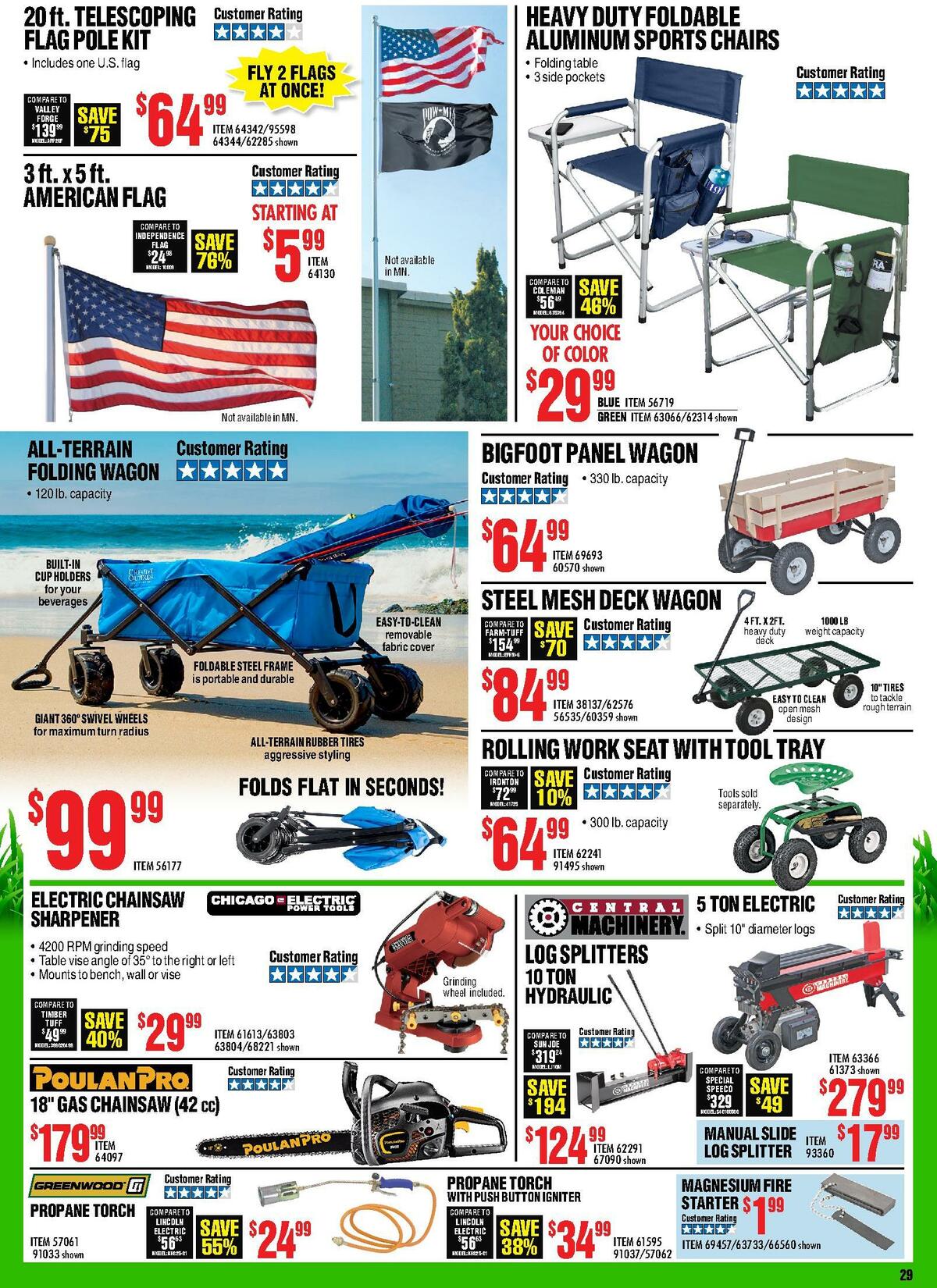 Harbor Freight Tools Weekly Ad from September 1