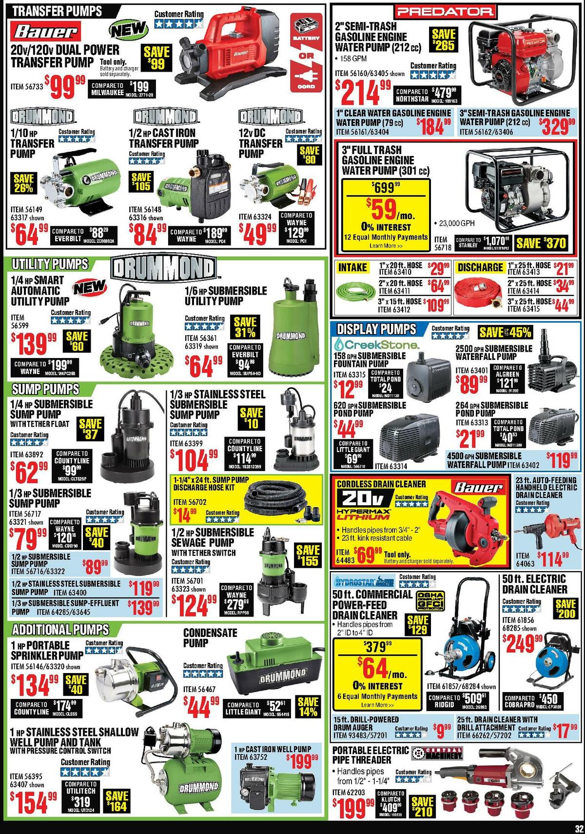 Harbor Freight Tools Weekly Ad from September 1