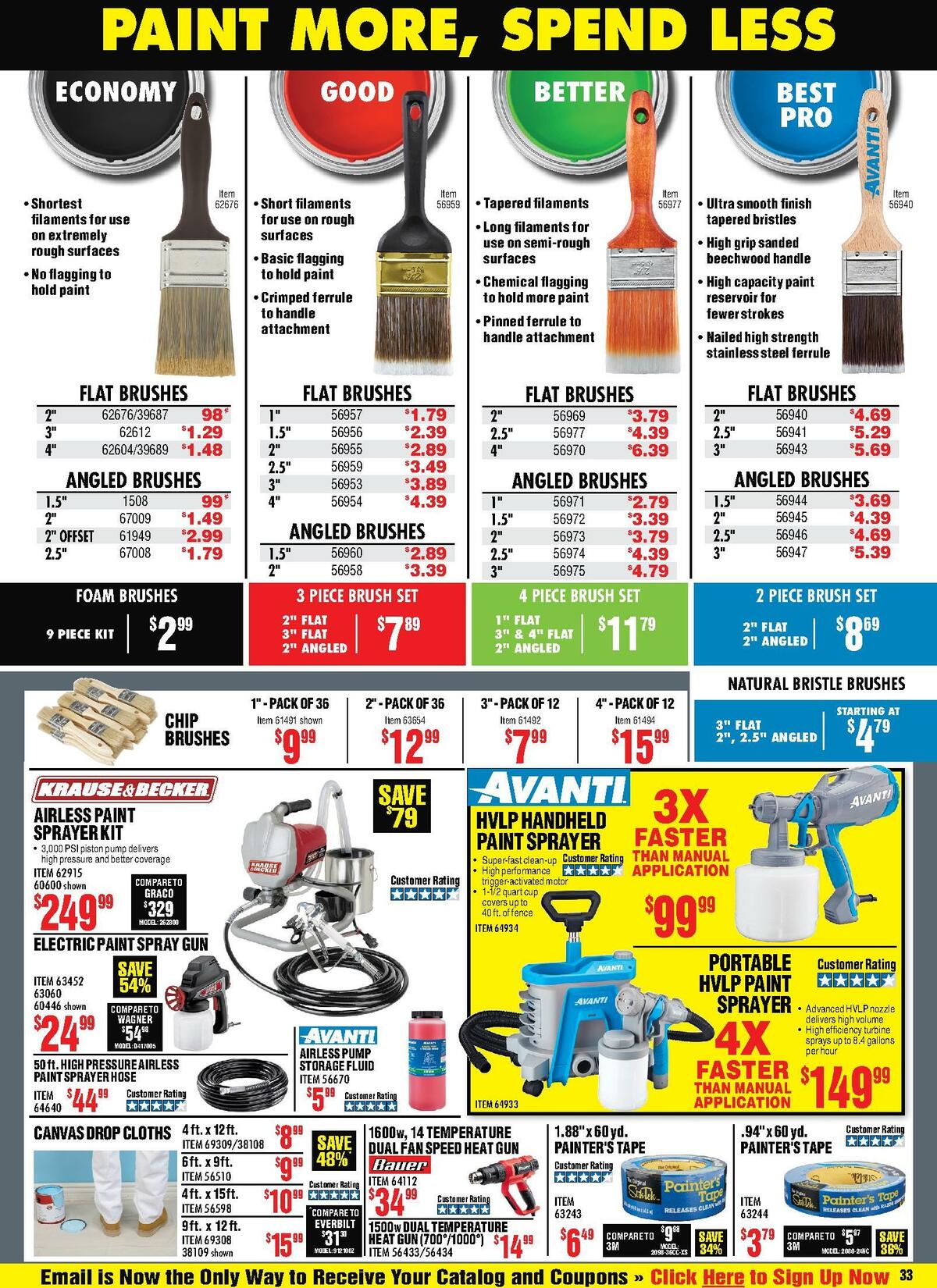 Harbor Freight Tools Weekly Ad from September 1