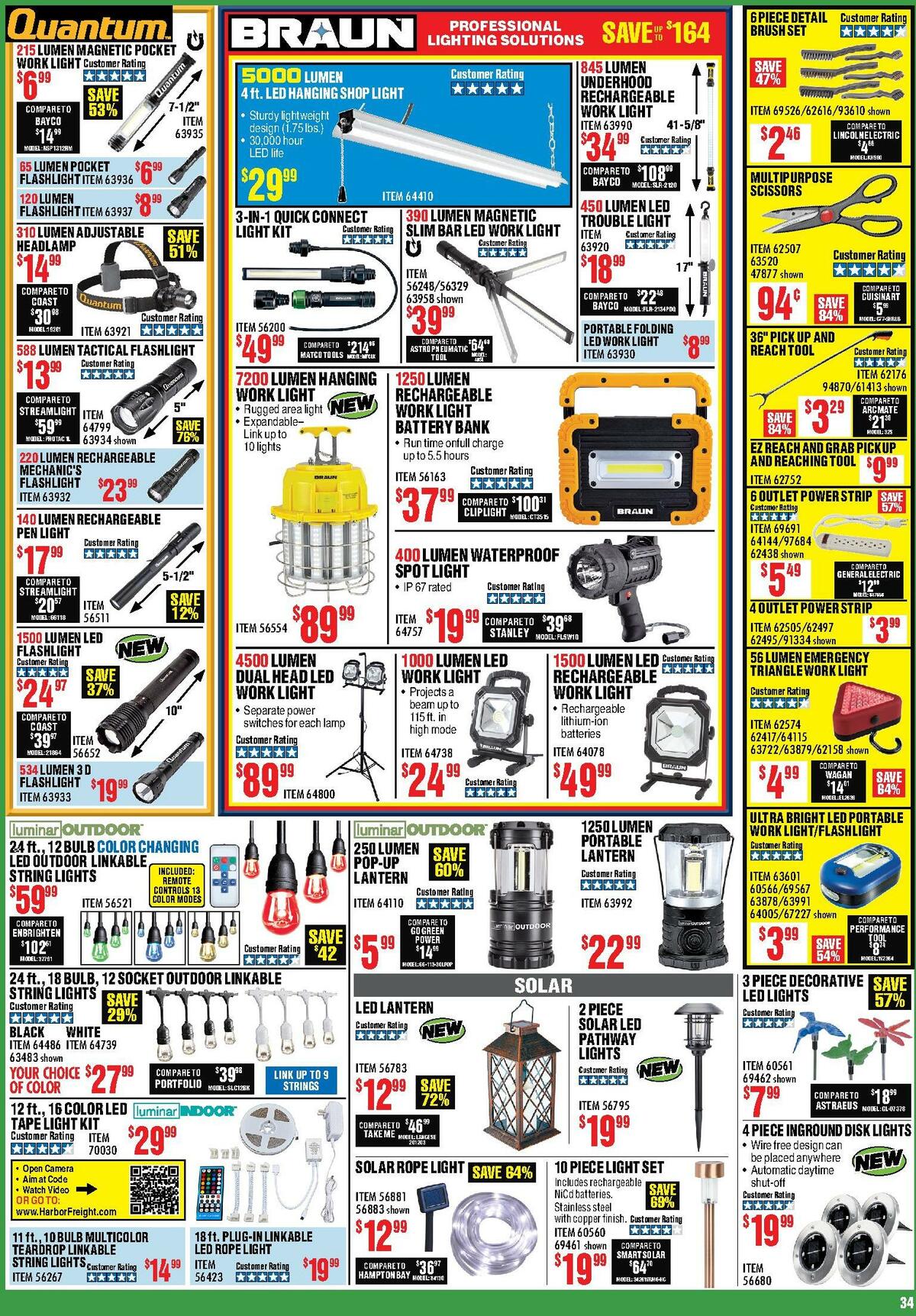 Harbor Freight Tools Weekly Ad from September 1