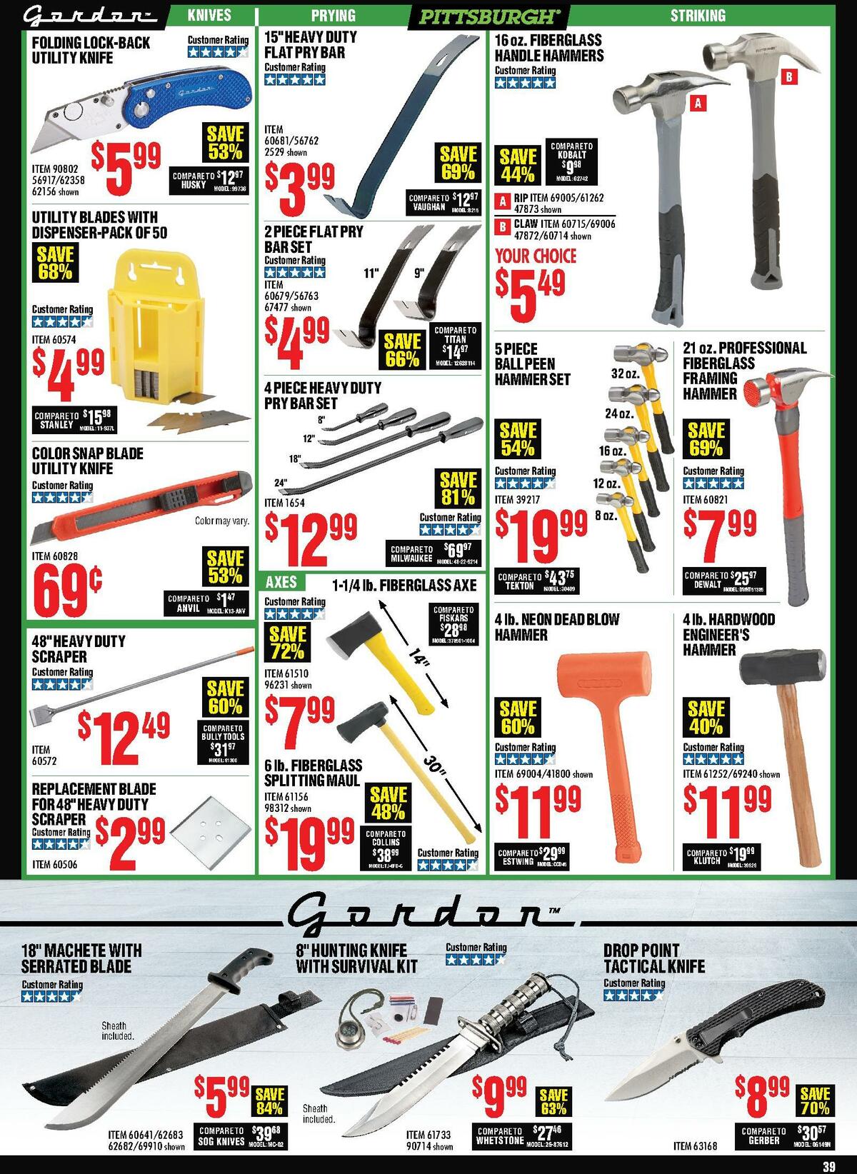 Harbor Freight Tools Weekly Ad from September 1