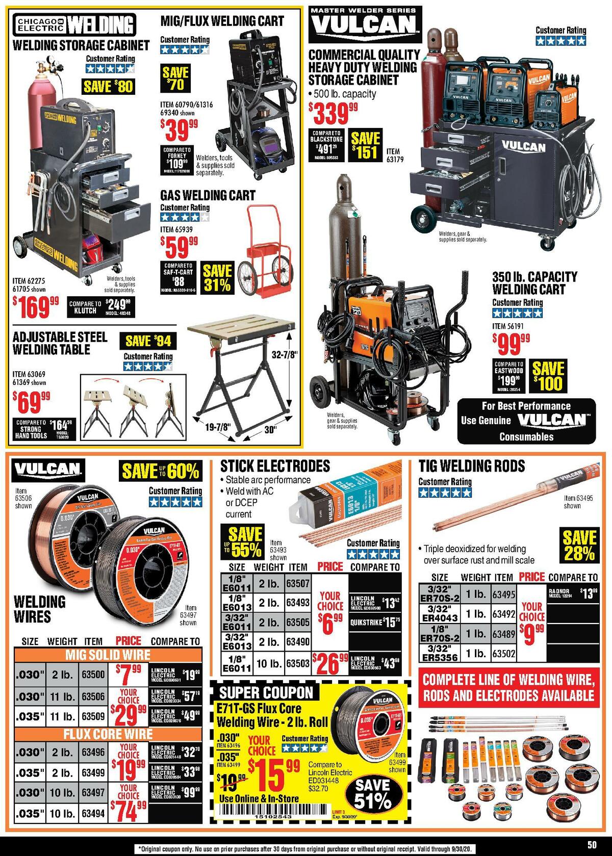 Harbor Freight Tools Weekly Ad from September 1