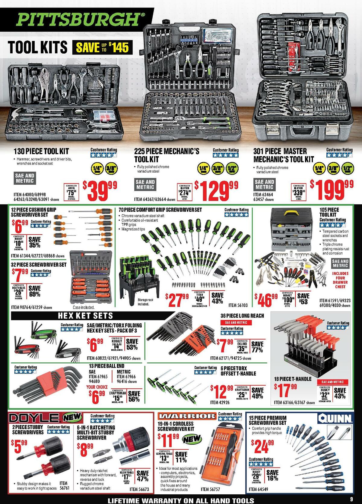 Harbor Freight Tools Weekly Ad from September 1