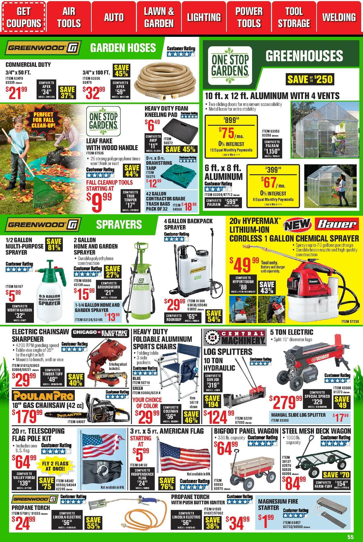 Harbor Freight Tools Weekly Ad from October 1