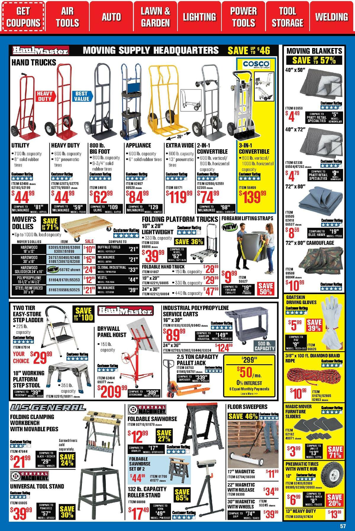 Harbor Freight Tools Weekly Ad from October 1