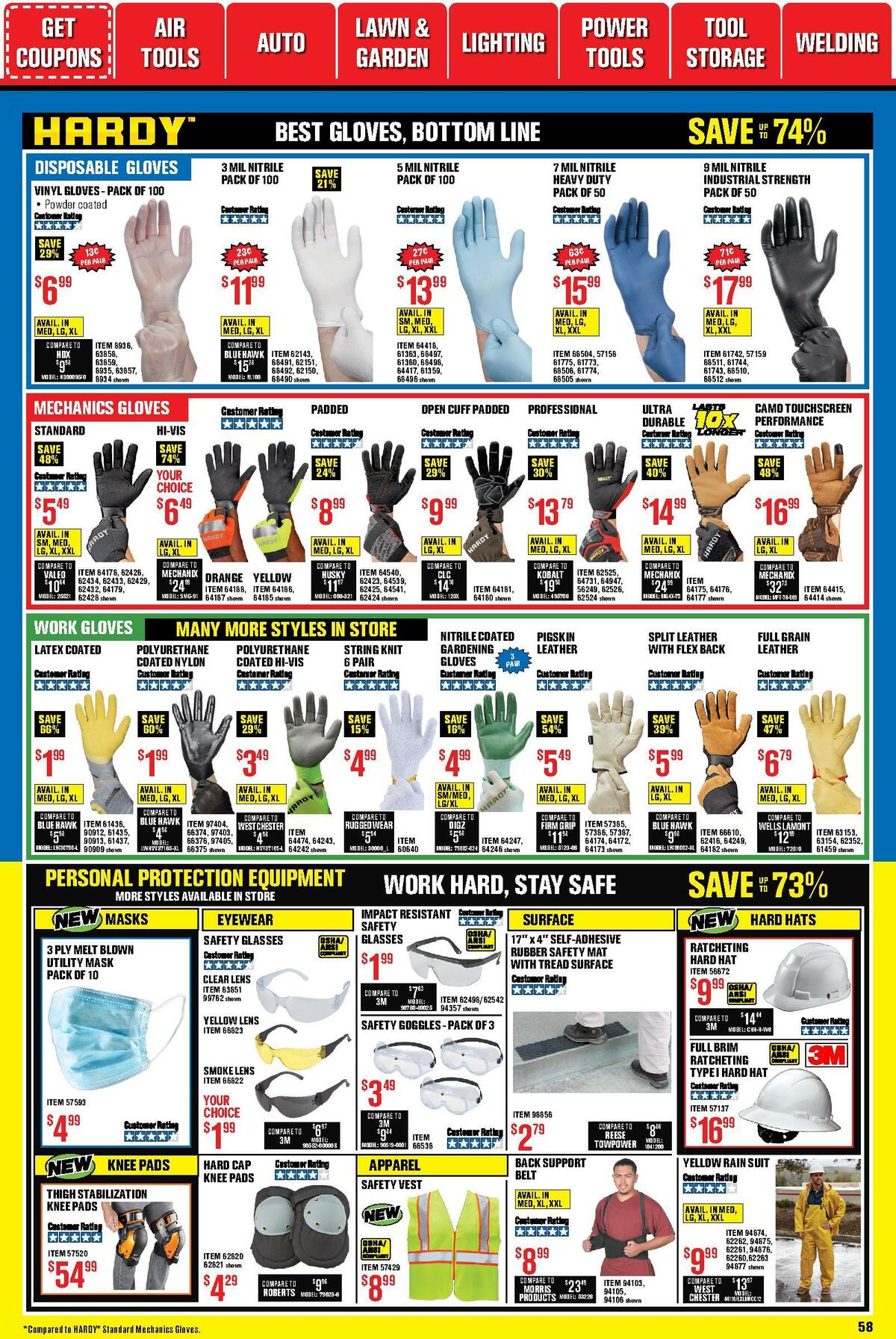 Harbor Freight Tools Weekly Ad from October 1