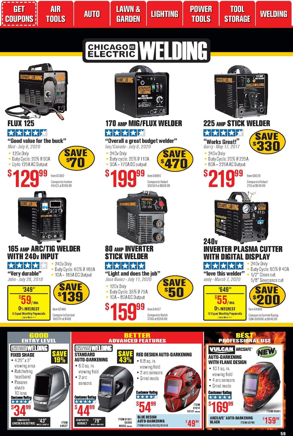 Harbor Freight Tools Weekly Ad from October 1