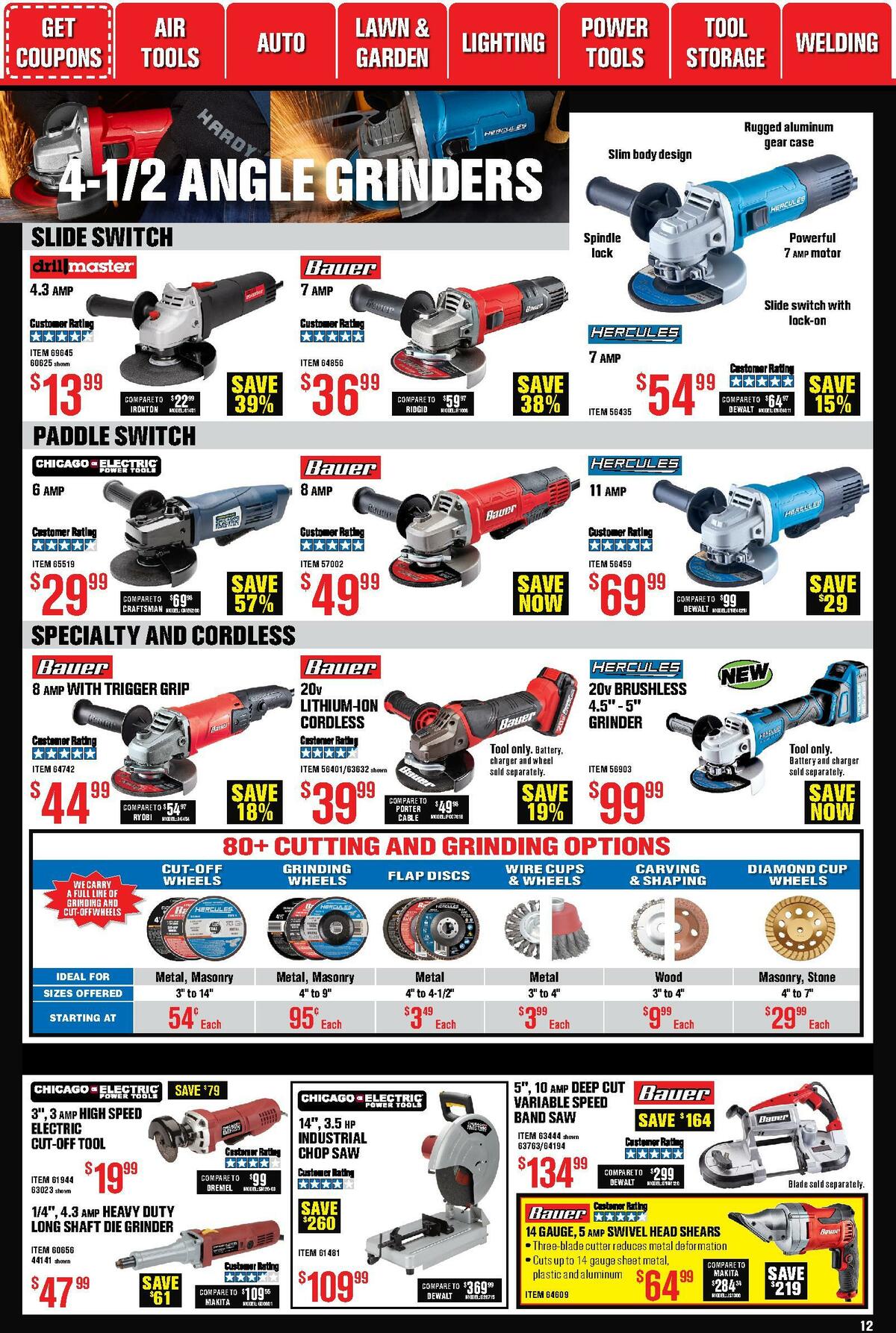 Harbor Freight Tools Weekly Ad from November 1