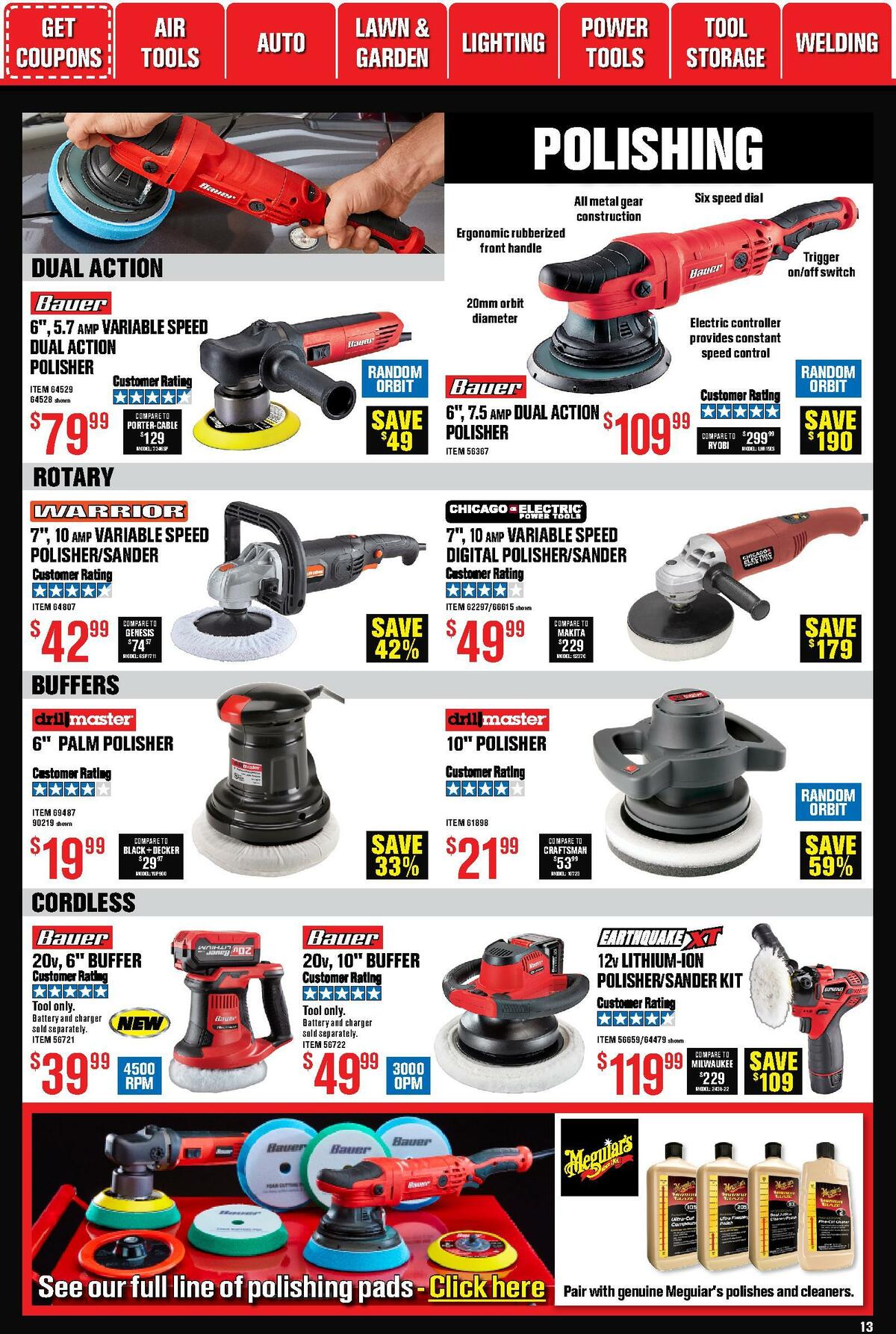 Harbor Freight Tools Weekly Ad from November 1