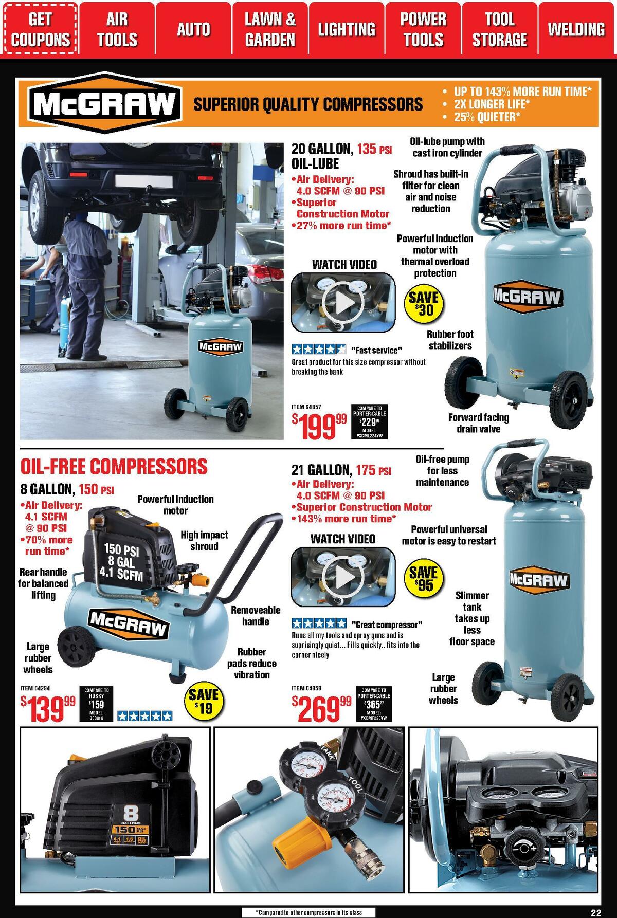 Harbor Freight Tools Weekly Ad from November 1