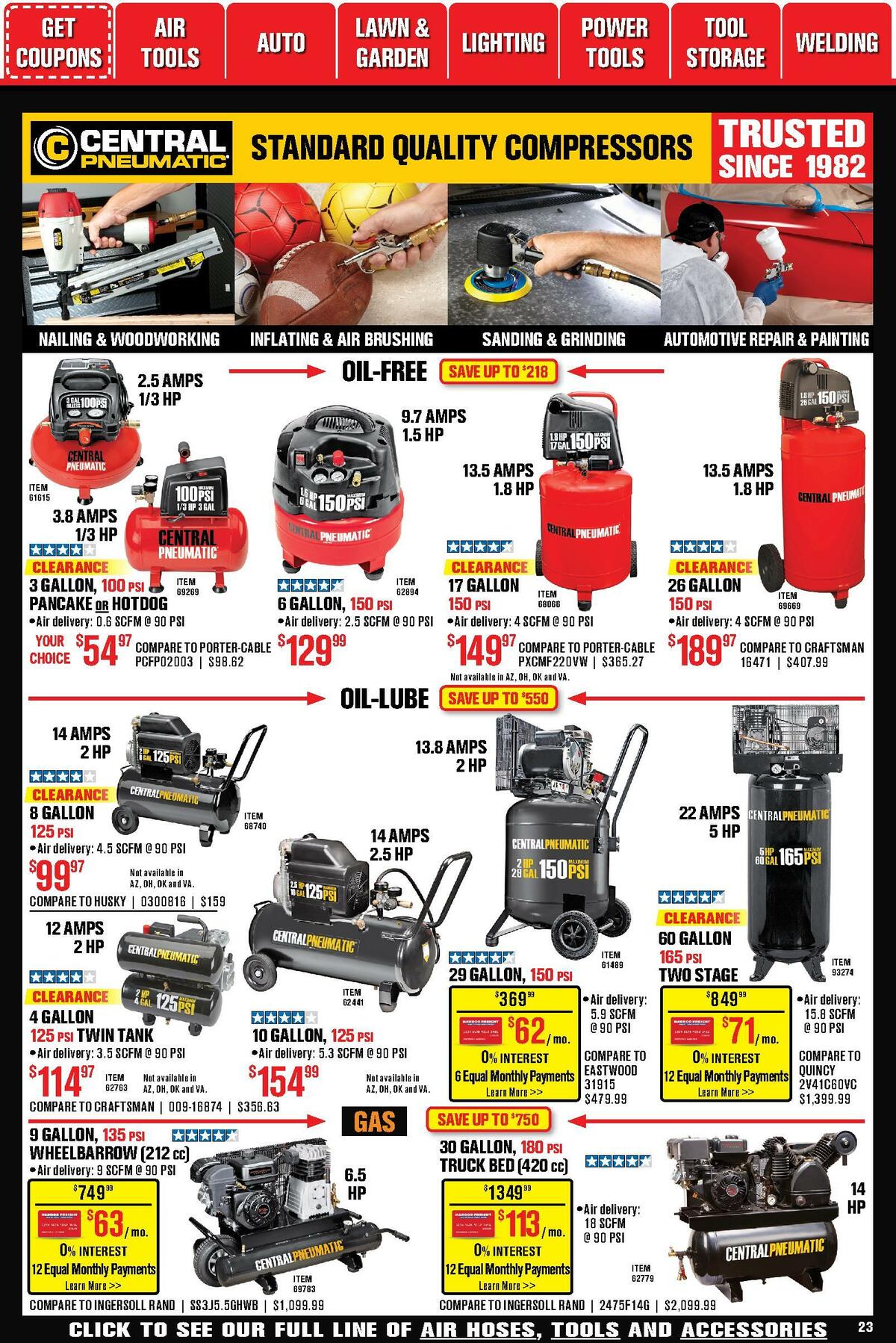 Harbor Freight Tools Weekly Ad from November 1