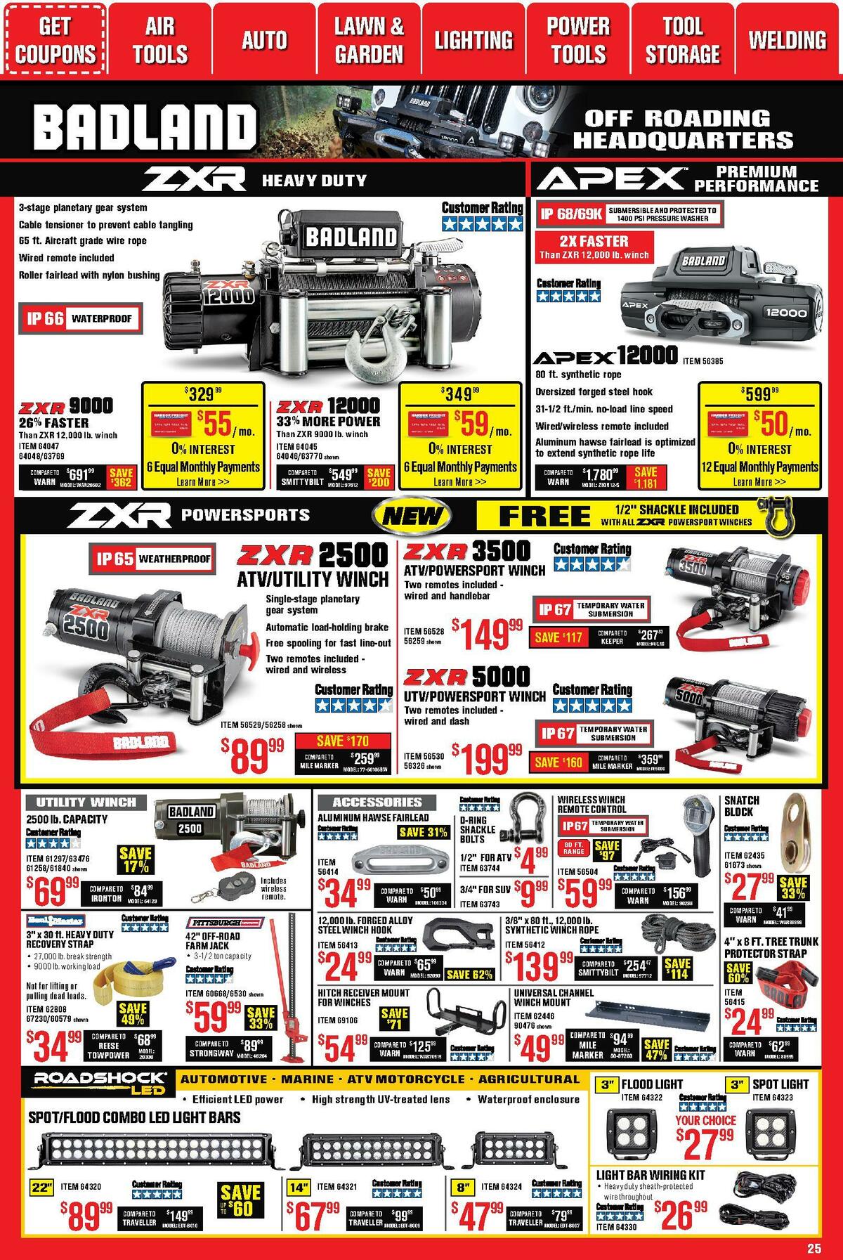 Harbor Freight Tools Weekly Ad from November 1