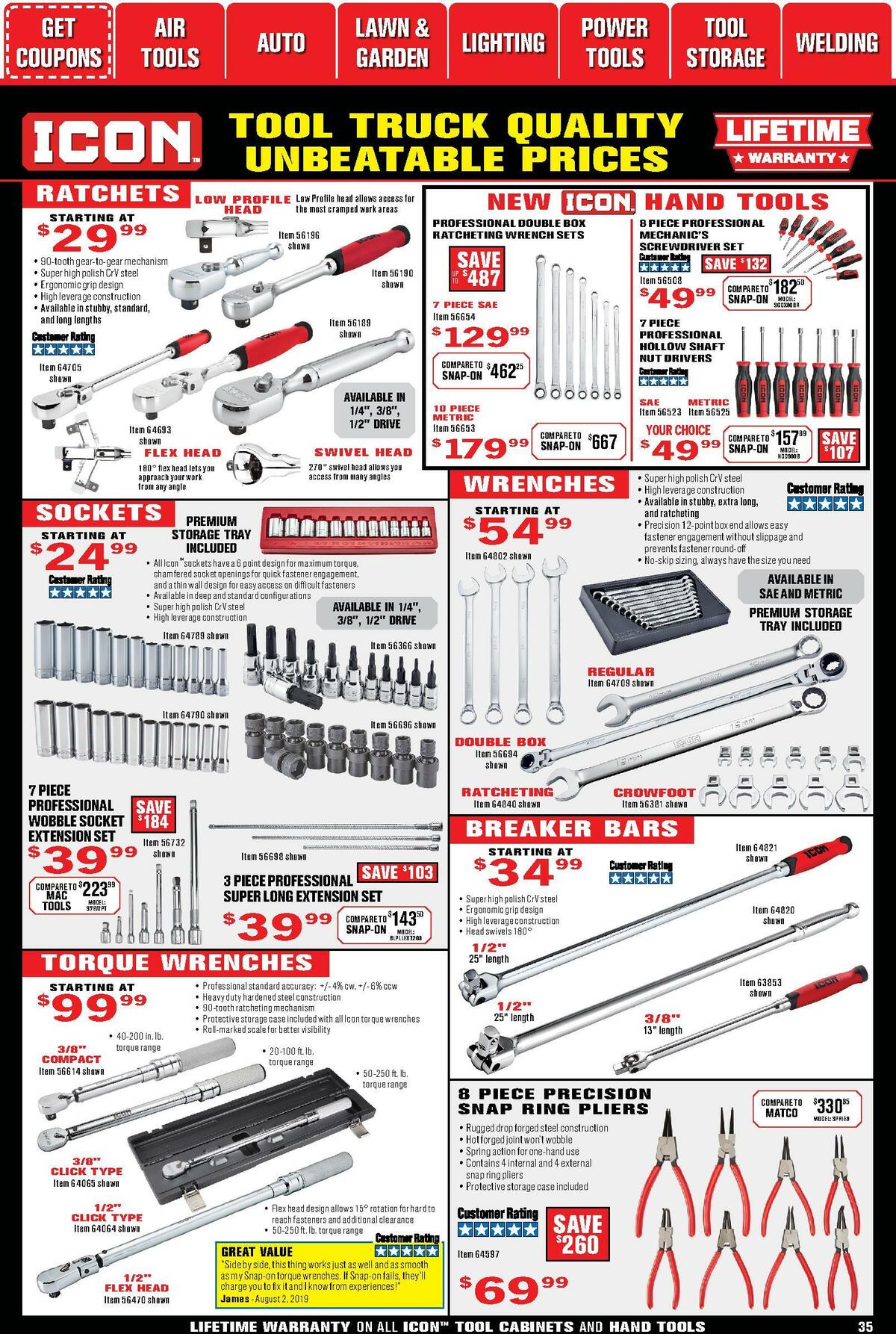 Harbor Freight Tools Weekly Ad from November 1