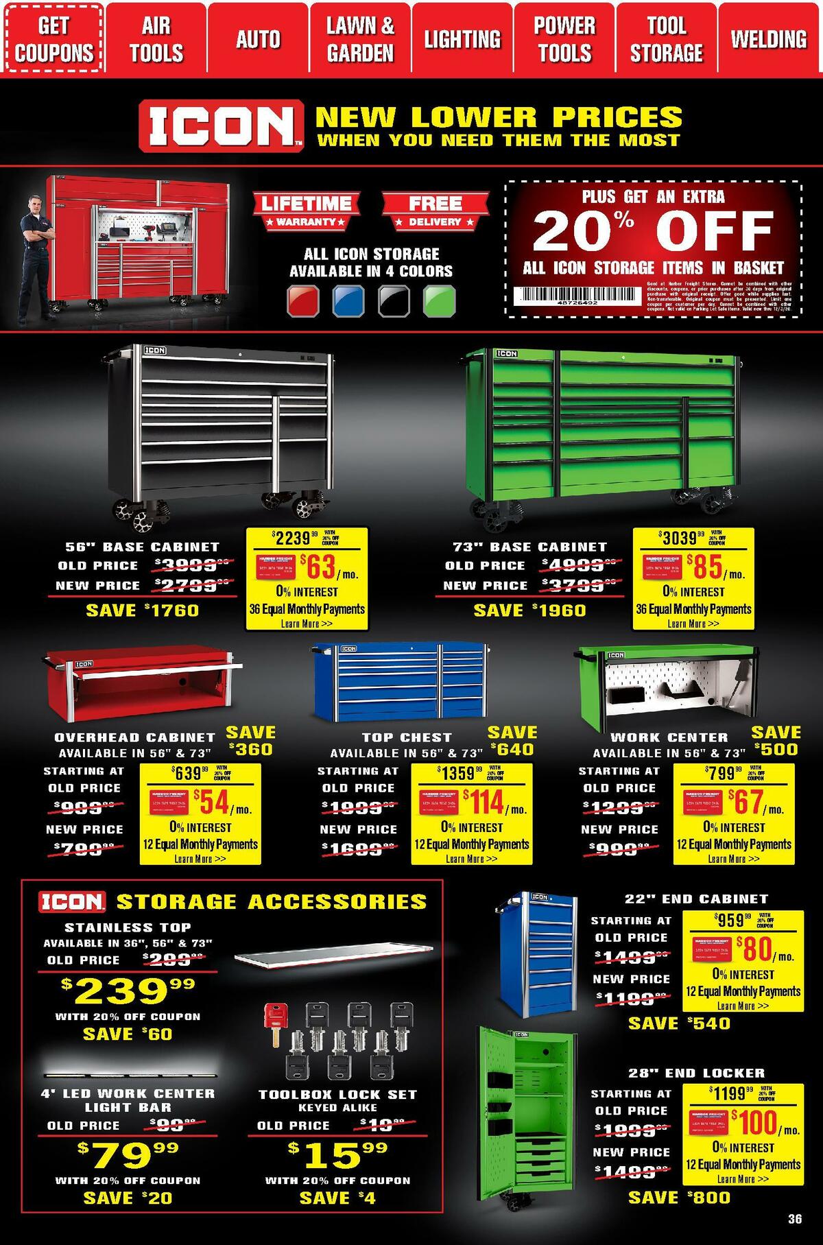 Harbor Freight Tools Weekly Ad from November 1