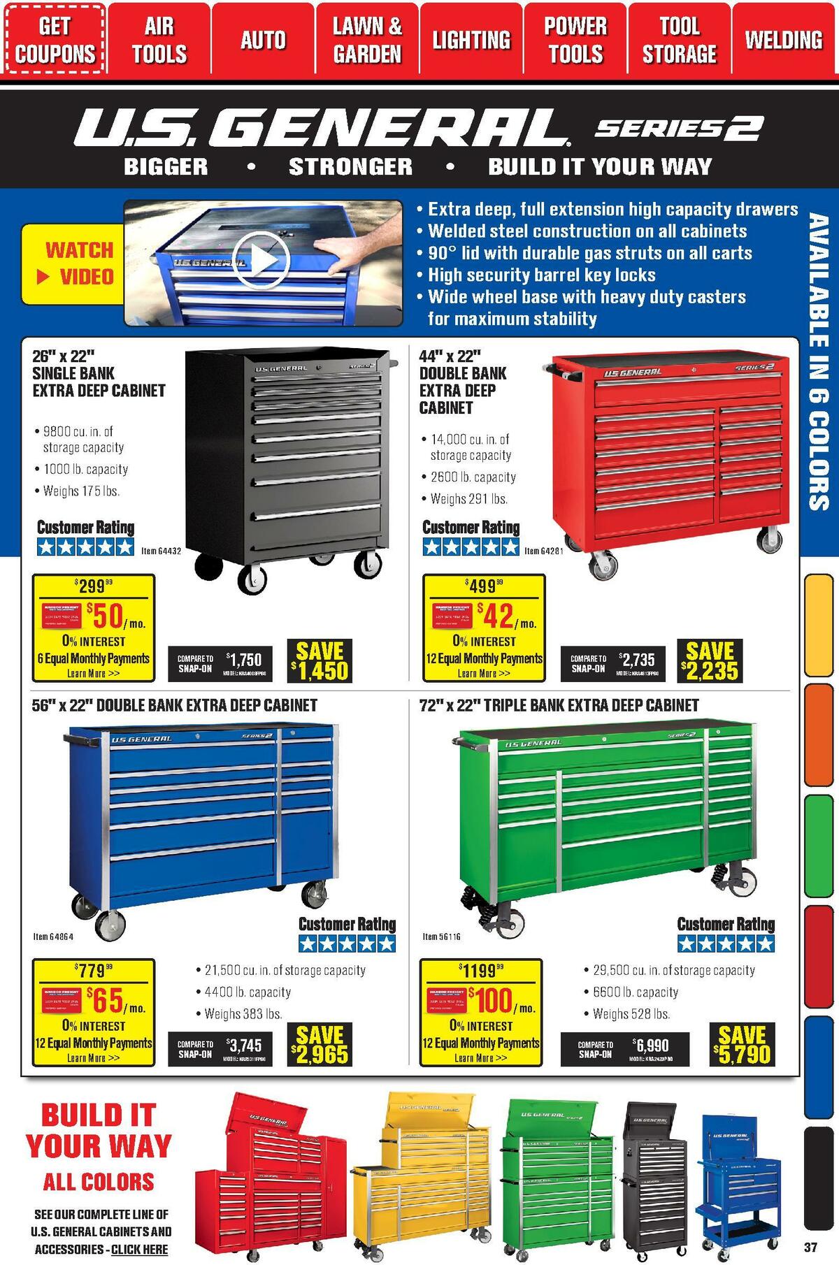 Harbor Freight Tools Weekly Ad from November 1