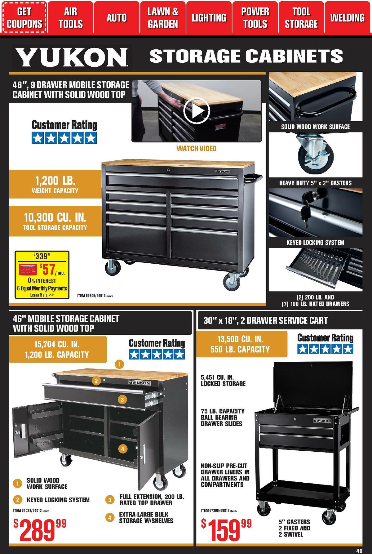 Harbor Freight Tools Weekly Ad from November 1