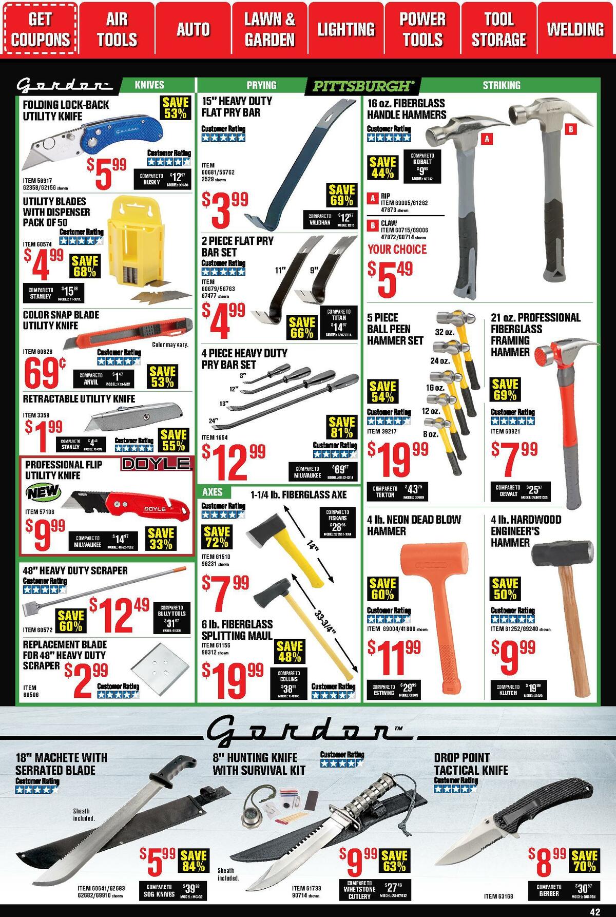 Harbor Freight Tools Weekly Ad from November 1