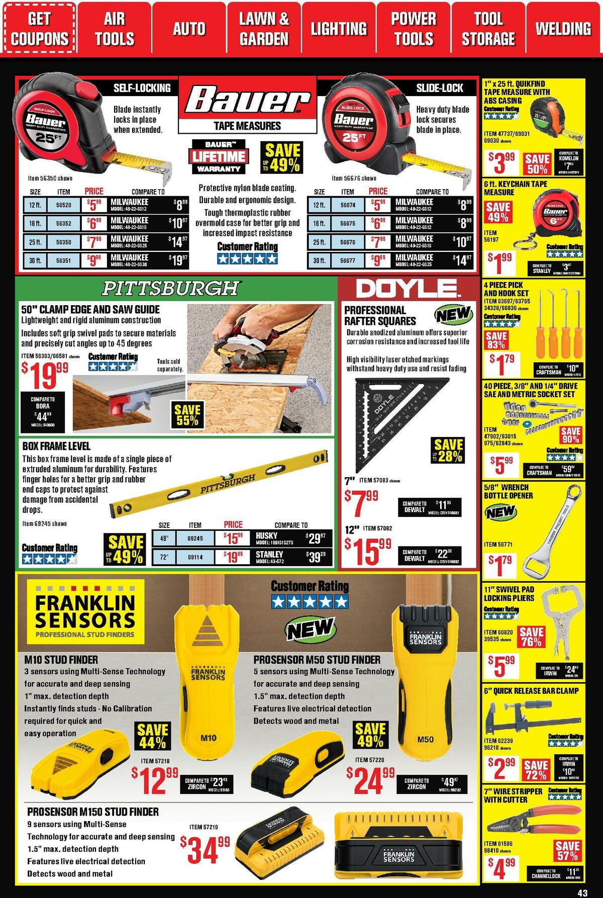 Harbor Freight Tools Weekly Ad from November 1