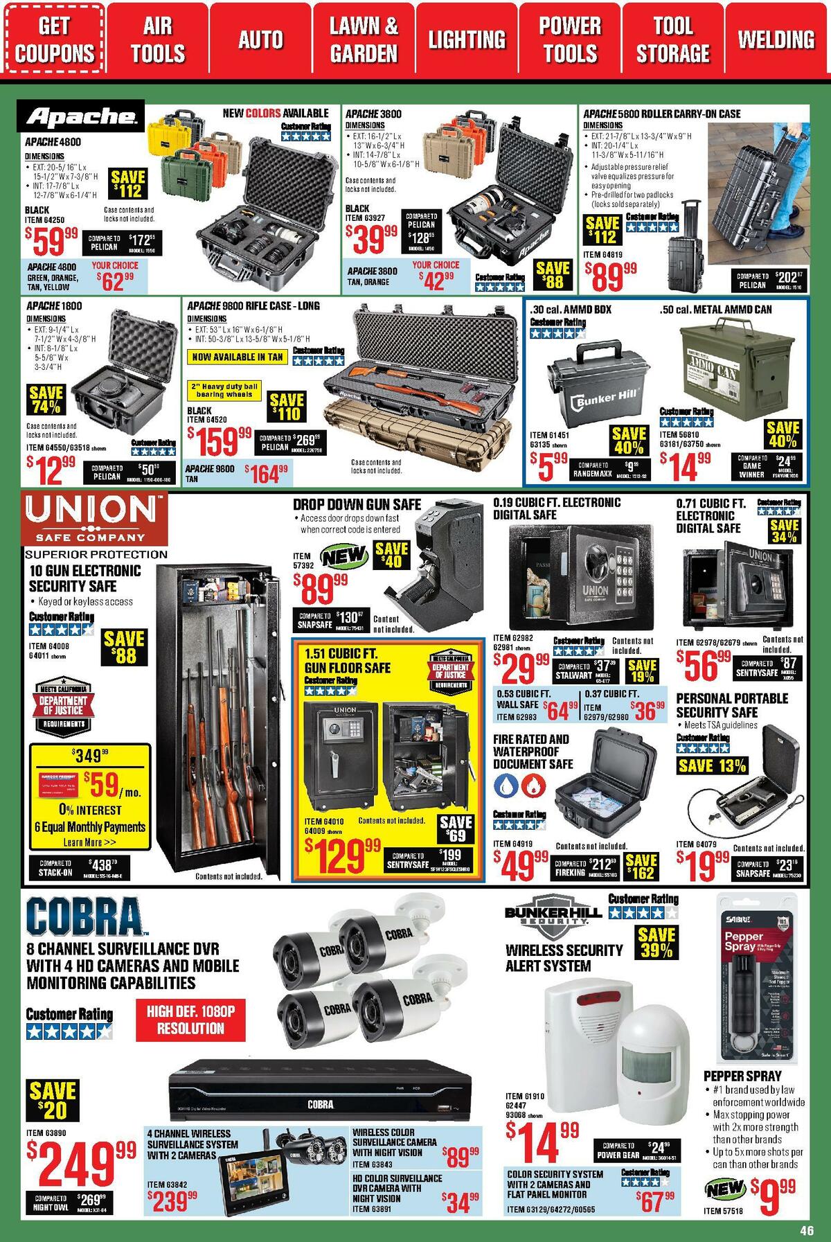 Harbor Freight Tools Weekly Ad from November 1