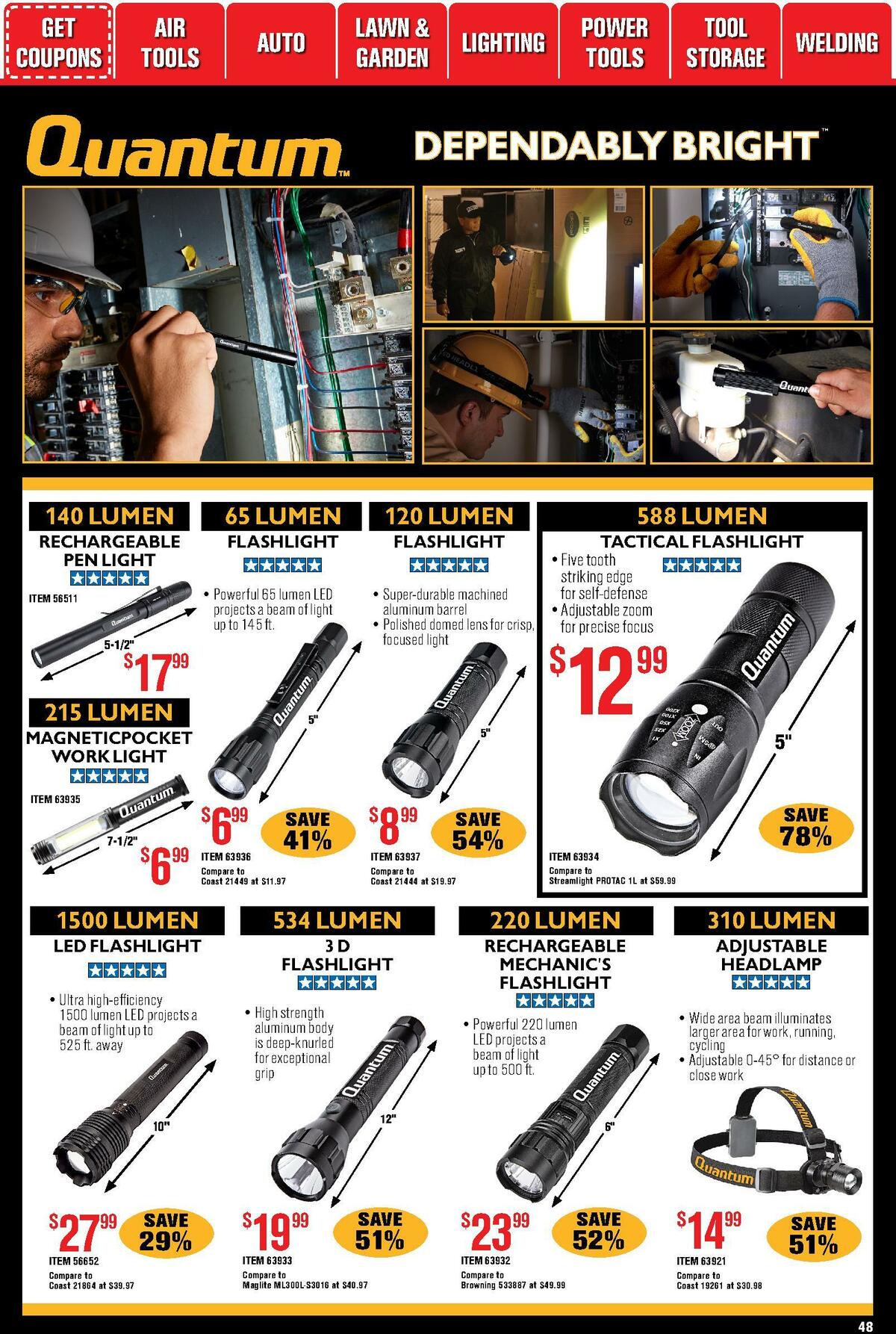 Harbor Freight Tools Weekly Ad from November 1