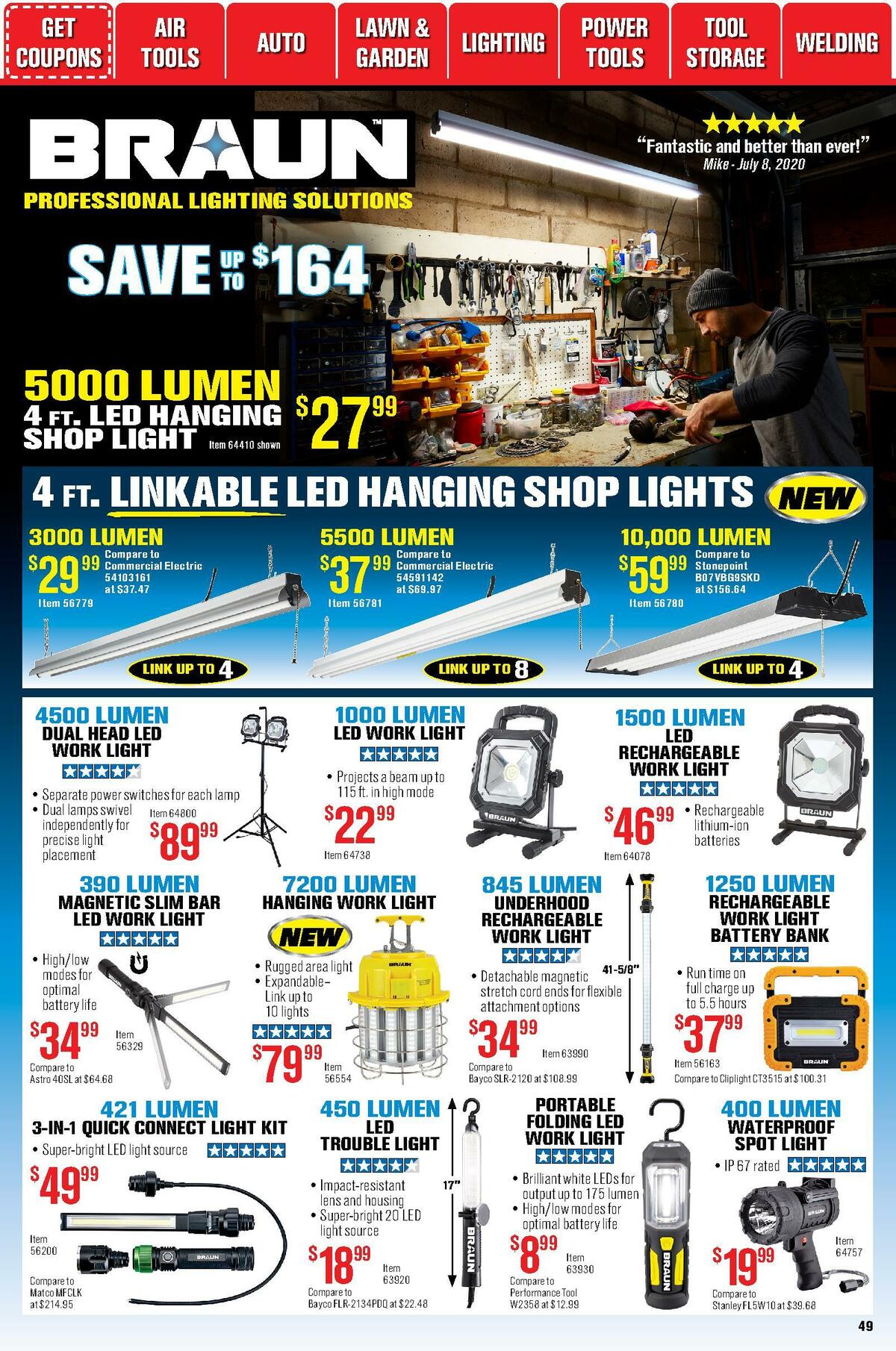 Harbor Freight Tools Weekly Ad from November 1