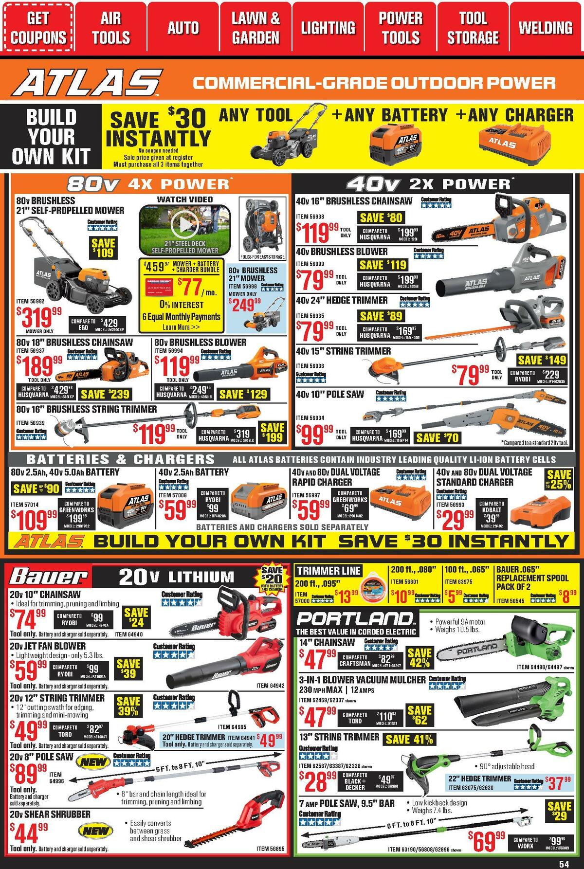 Harbor Freight Tools Weekly Ad from November 1