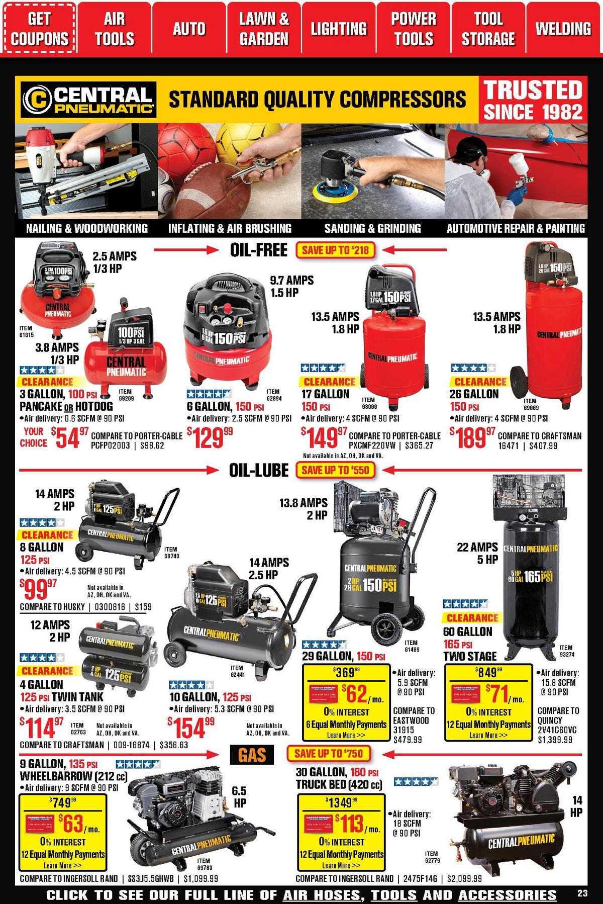 Harbor Freight Tools Weekly Ad from December 1