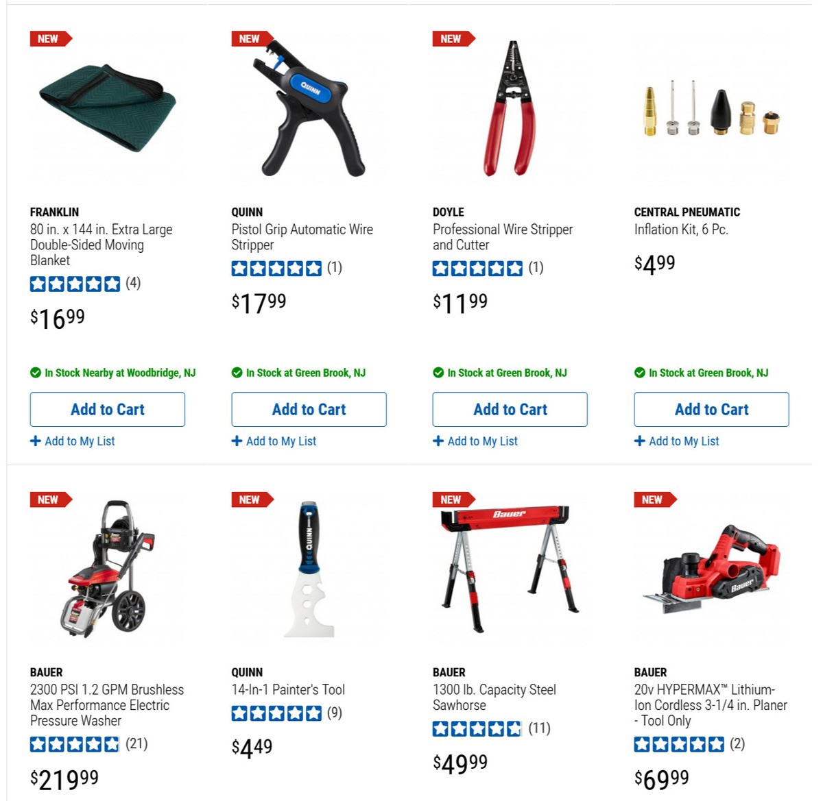 Harbor Freight Tools New Tools Weekly Ad from May 28