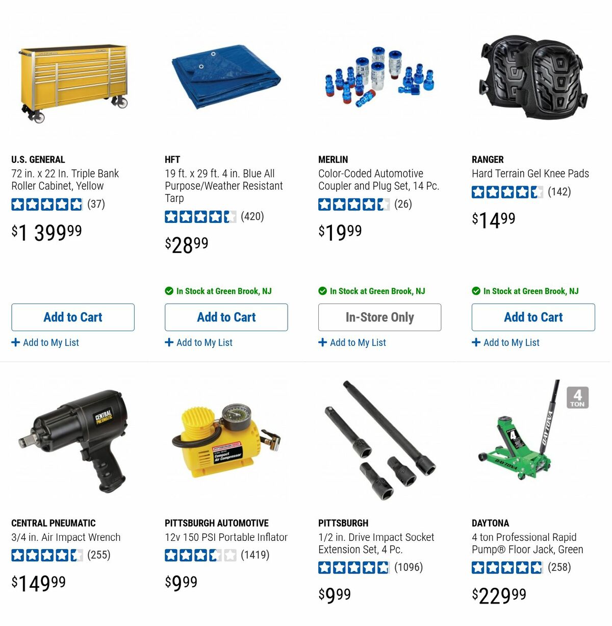 Harbor Freight Tools Weekly Ad from October 29