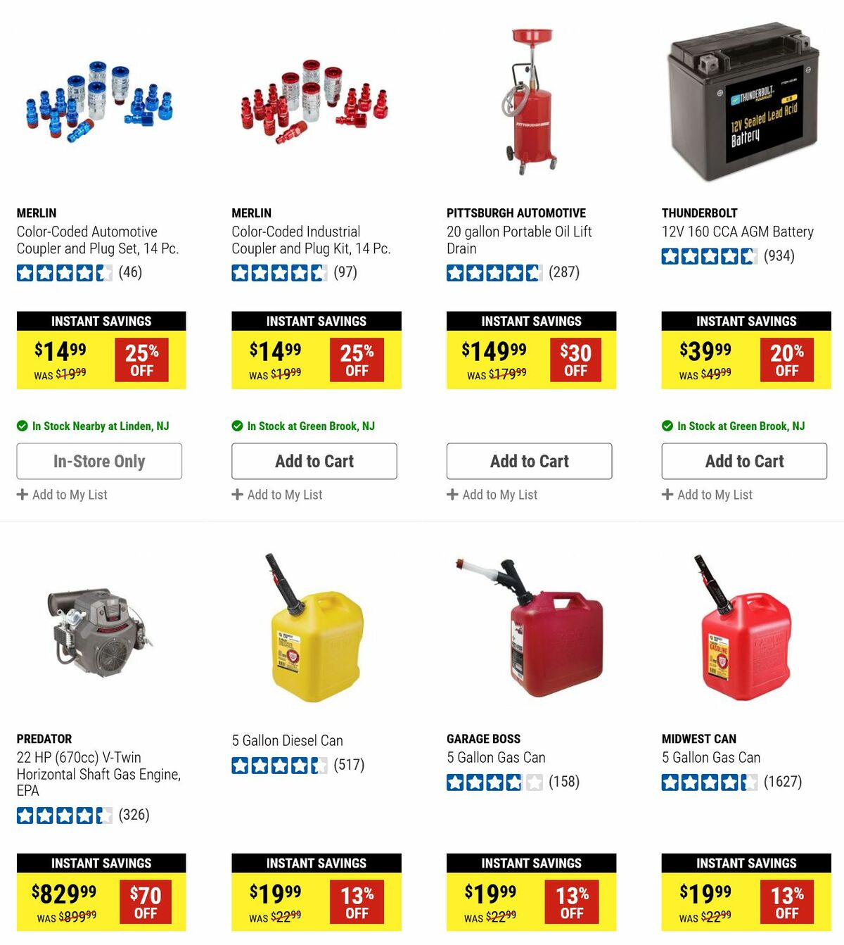 Harbor Freight Tools Weekly Ad from February 12