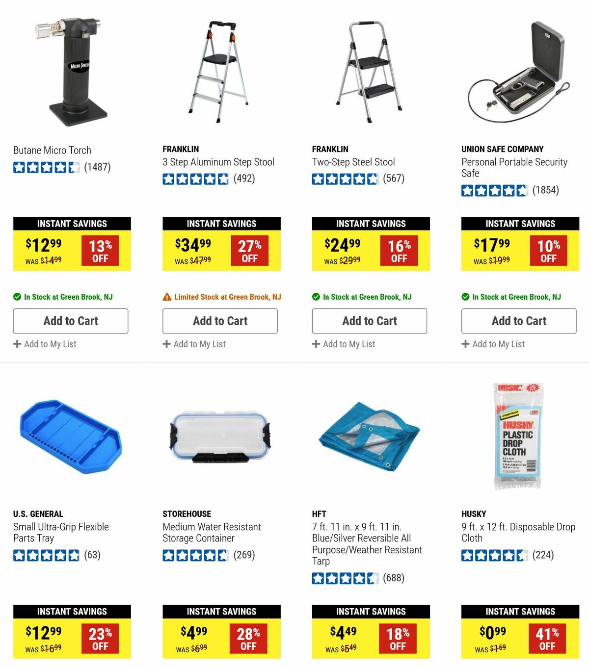 Harbor Freight Tools Weekly Ad from February 12