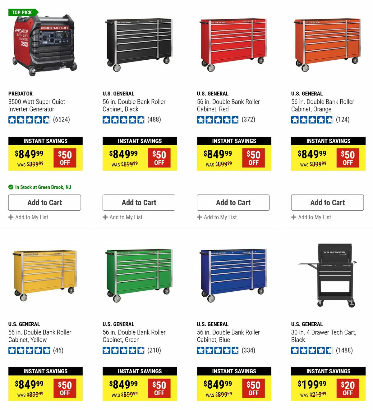 Harbor Freight Tools Weekly Ad from February 12