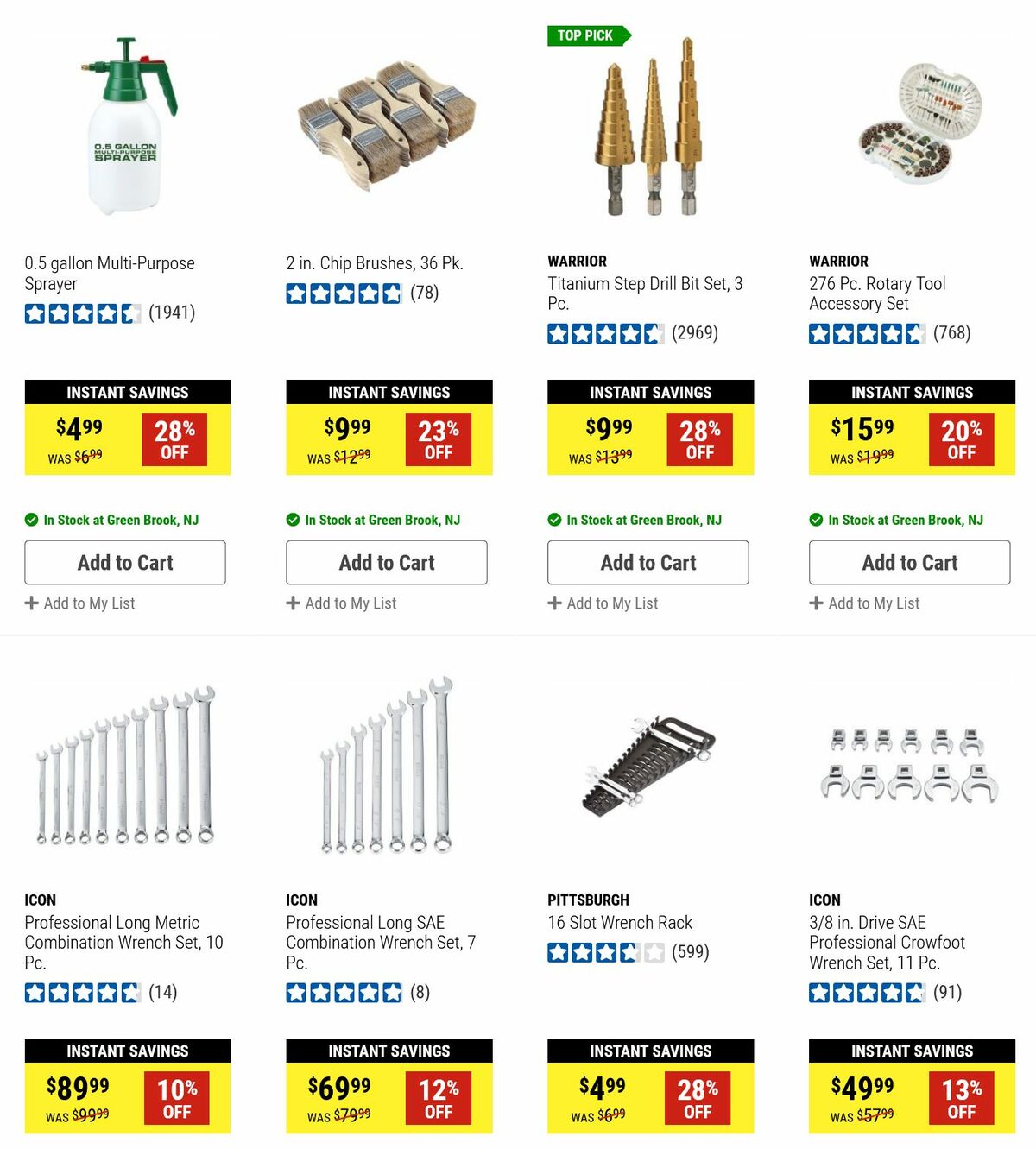 Harbor Freight Tools Weekly Ad from February 12