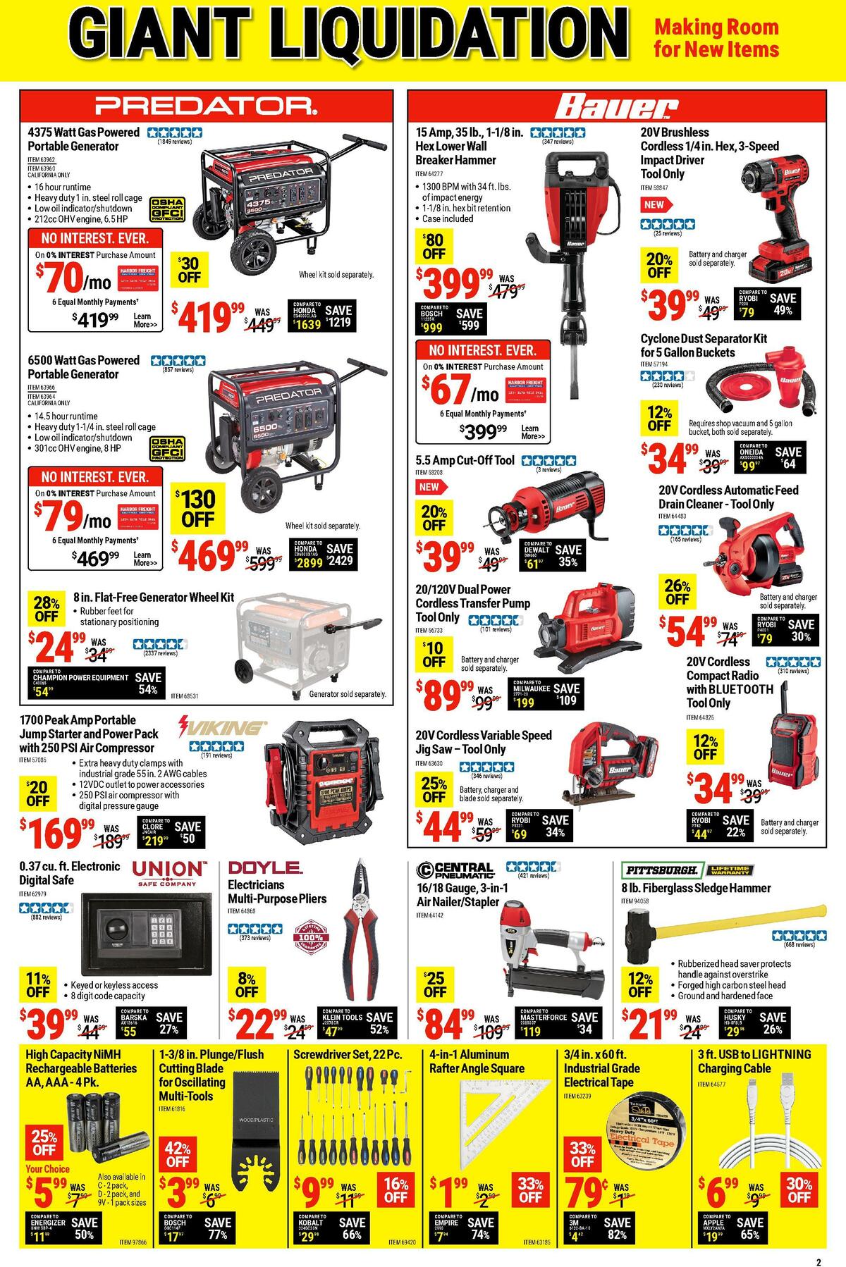 Harbor Freight Tools Weekly Ad from May 2